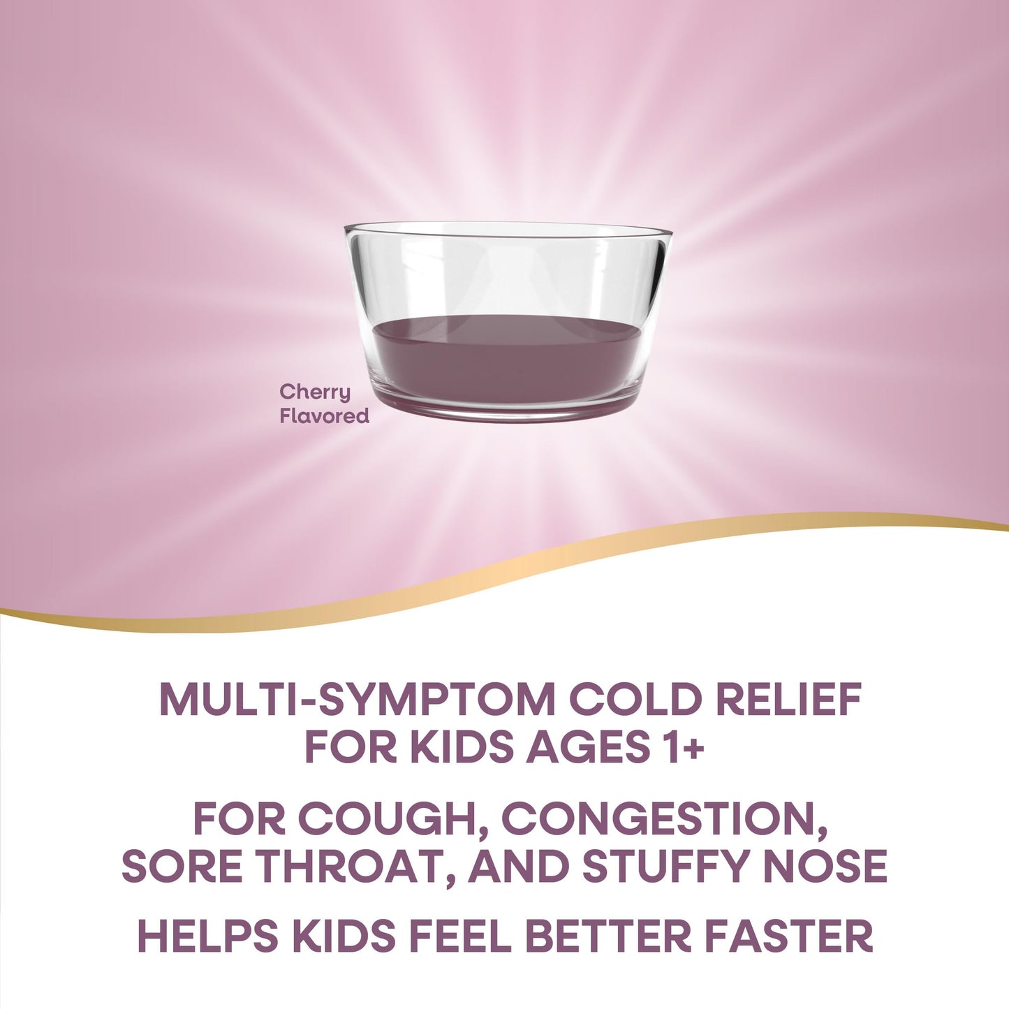 Nature's Way Cold Relief Syrup for Kids 1+, Umcka, Shortens Duration & Reduces Severity, Multi-Symptom Cold Relief, Homeopathic, Phenylephrine Free, Cherry Flavored, 4 Fl Oz (Packaging May Vary)