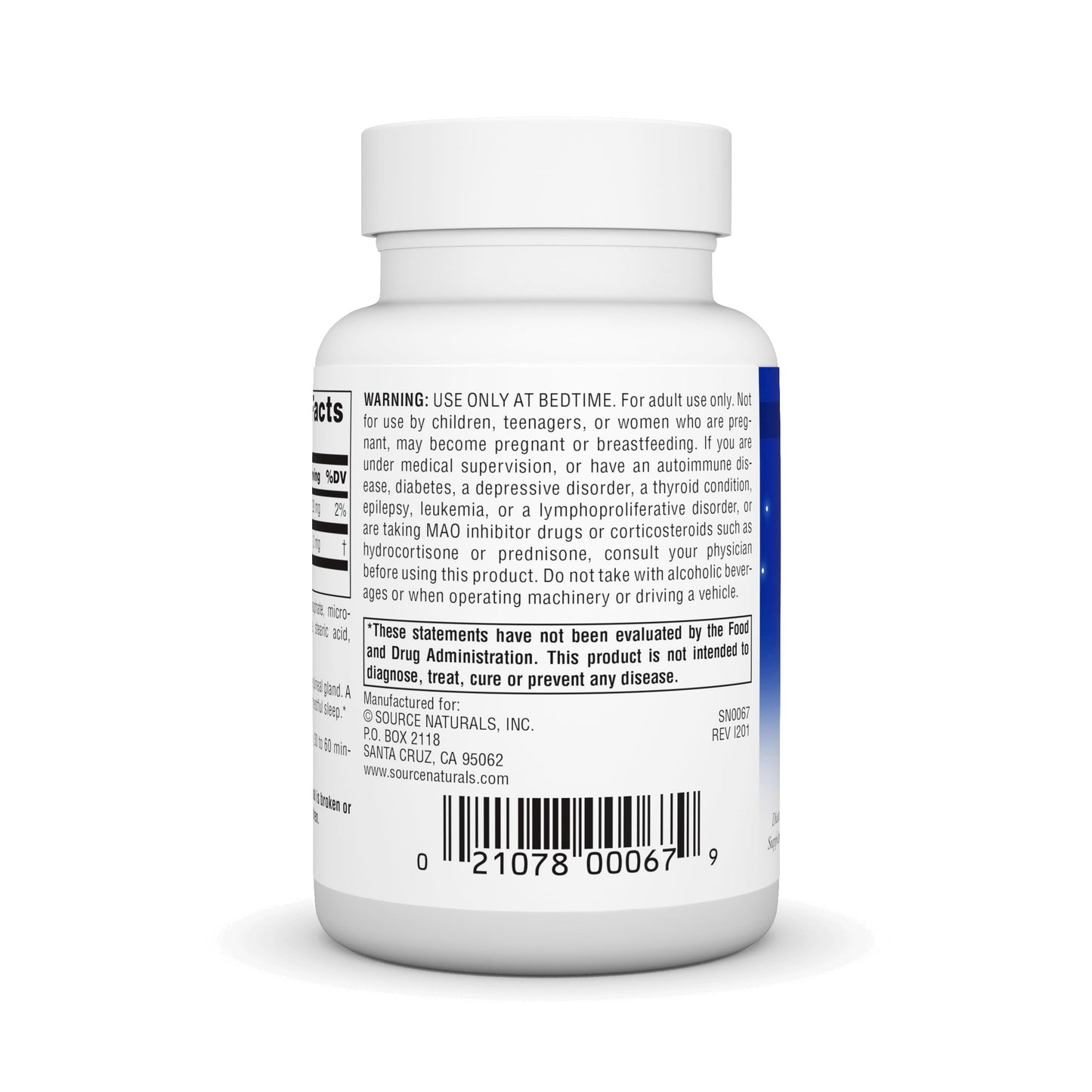 Pre-Order | Arrives in 5–10 Days – Source Naturals Time Released Melatonin 3 mg - 240 Time Release Tablets