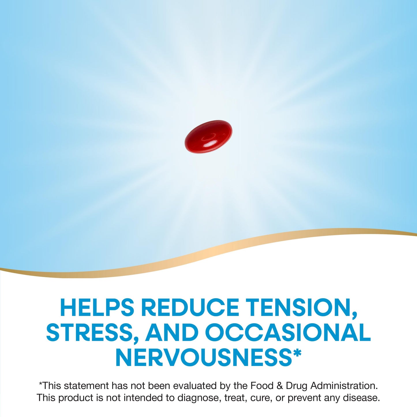 Nature's Way CalmAid, with Silexan Lavender Oil, Helps Reduce Tension and Stress*, Non-Drowsy, 30 Softgels (Packaging May Vary)