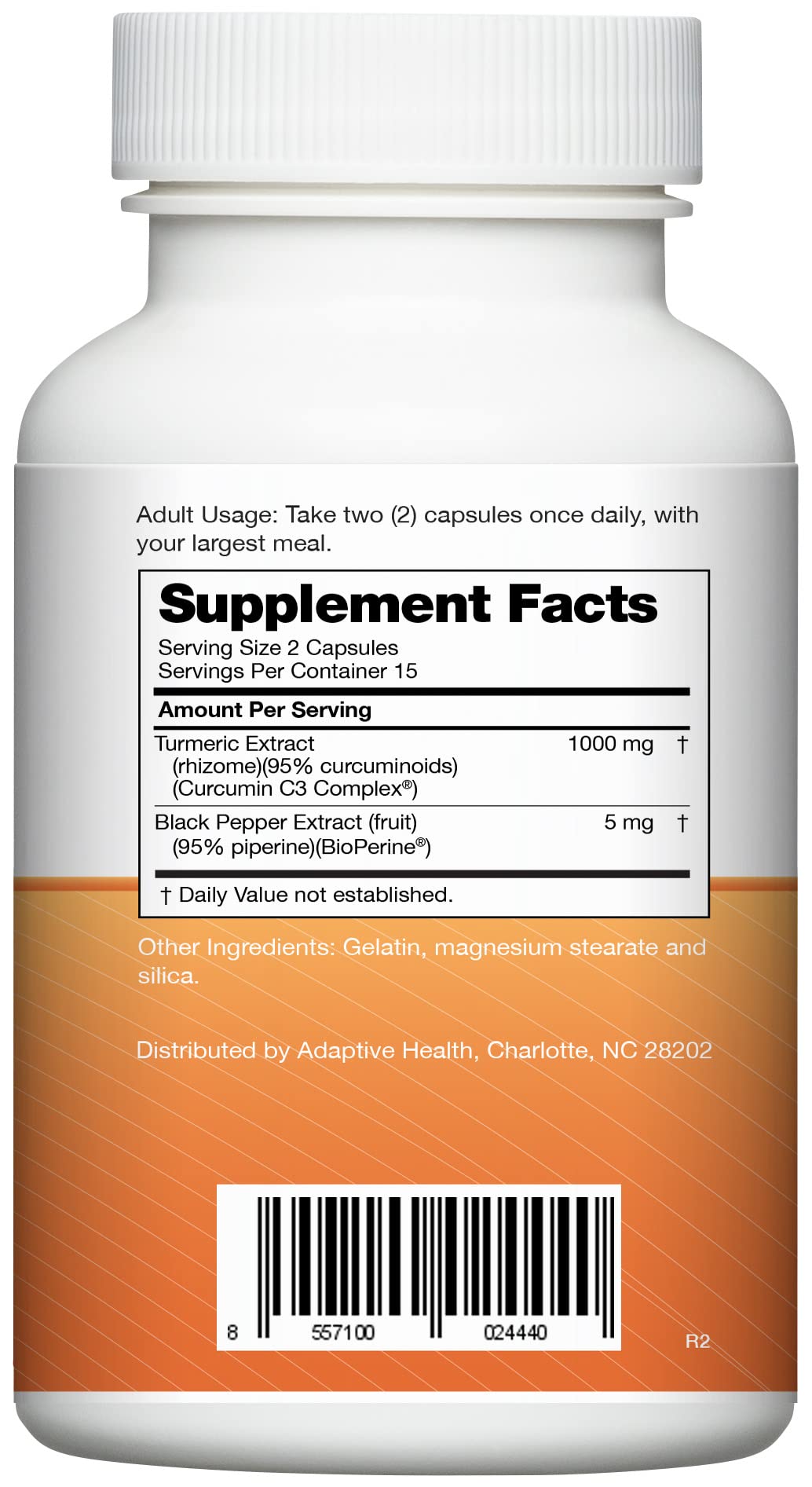 Instaflex Super Turmeric - 1000mg Turmeric Curcumin with BioPerine, Black Pepper Extract, 95% Curcuminoids, 30 Count