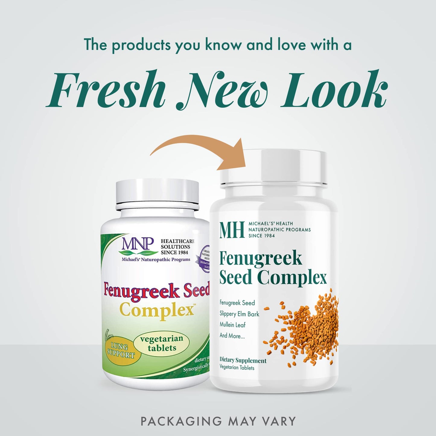 MICHAEL'S Health Naturopathic Programs Fenugreek Seed Complex - 60 Vegetarian Tablets - Nutrients to Support Lung Function - 20 Servings