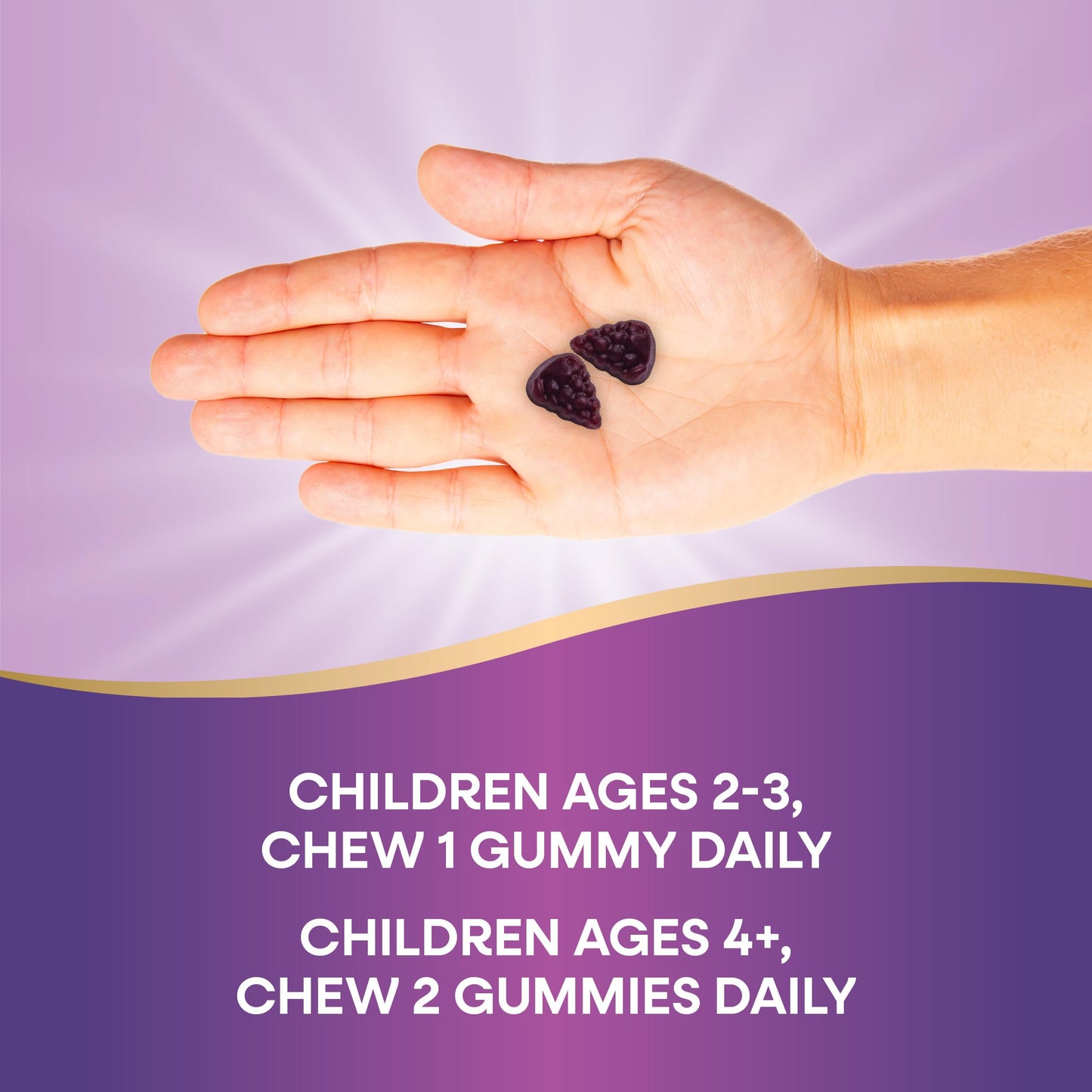 Nature's Way Sambucus Elderberry Immune Gummies for Kids, Immune Support Gummies*, with Black Elderberry Extract, Vitamin C and Zinc, 60 Gummies (Packaging May Vary)
