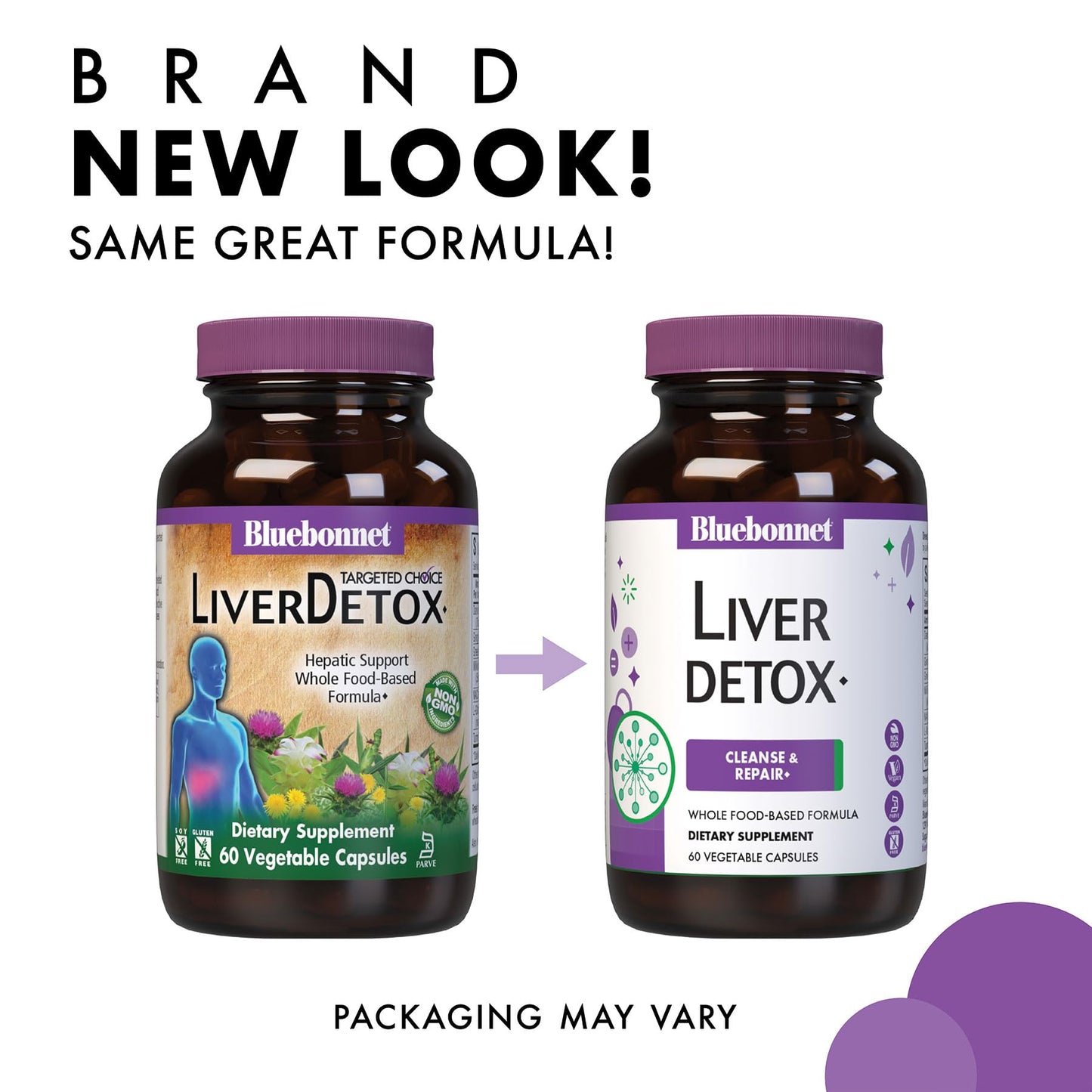 Pre-Order | Arrives in 5–10 Days – Bluebonnet Nutrition Liver Detox, Liver Health*, Antioxidant Protection*, Soy-Free, Gluten-Free, Kosher Certified, Non-GMO, Dairy-Free, 30 Vegetable Capsules, 30 Servings