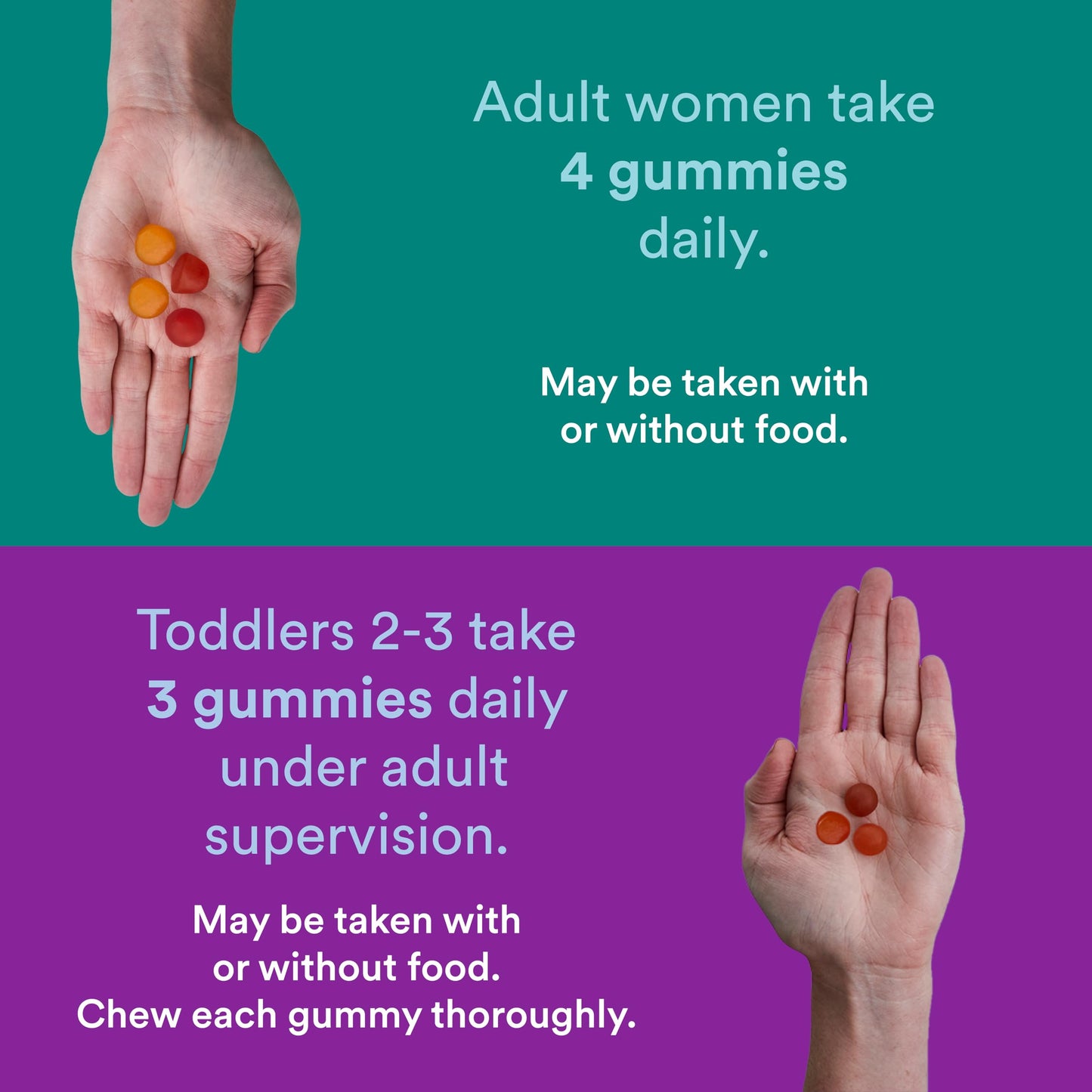 SmartyPants Prenatal and Toddler Multivitamin Gummies Bundle: Omega 3 Fish Oil (EPA/DHA), Biotin, Methylfolate, Vitamin D3, C, Vitamin B12, B6, A, K & Zinc for Immune Support (30 Day Supply)