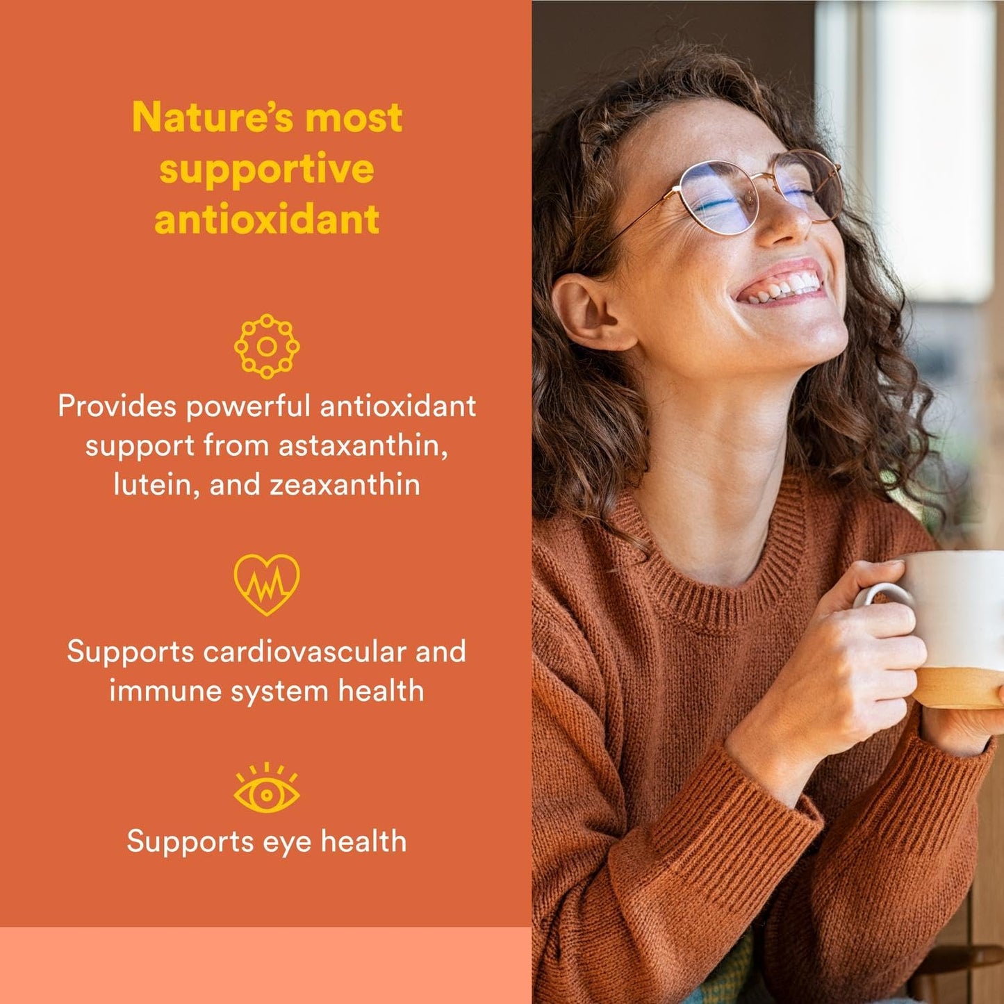 NATURAL FACTORS Astaxanthin Plus 4Mg, 60 CT