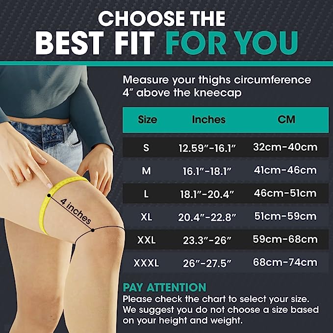 Modvel Knee Braces for Knee Pain Women & Men - 2 Pack Knee Brace for Knee Pain Set, Knee Brace Compression Sleeve, Knee Support for Knee Pain Meniscus Tear, ACL & Arthritis Pain Relief - Knee Sleeves