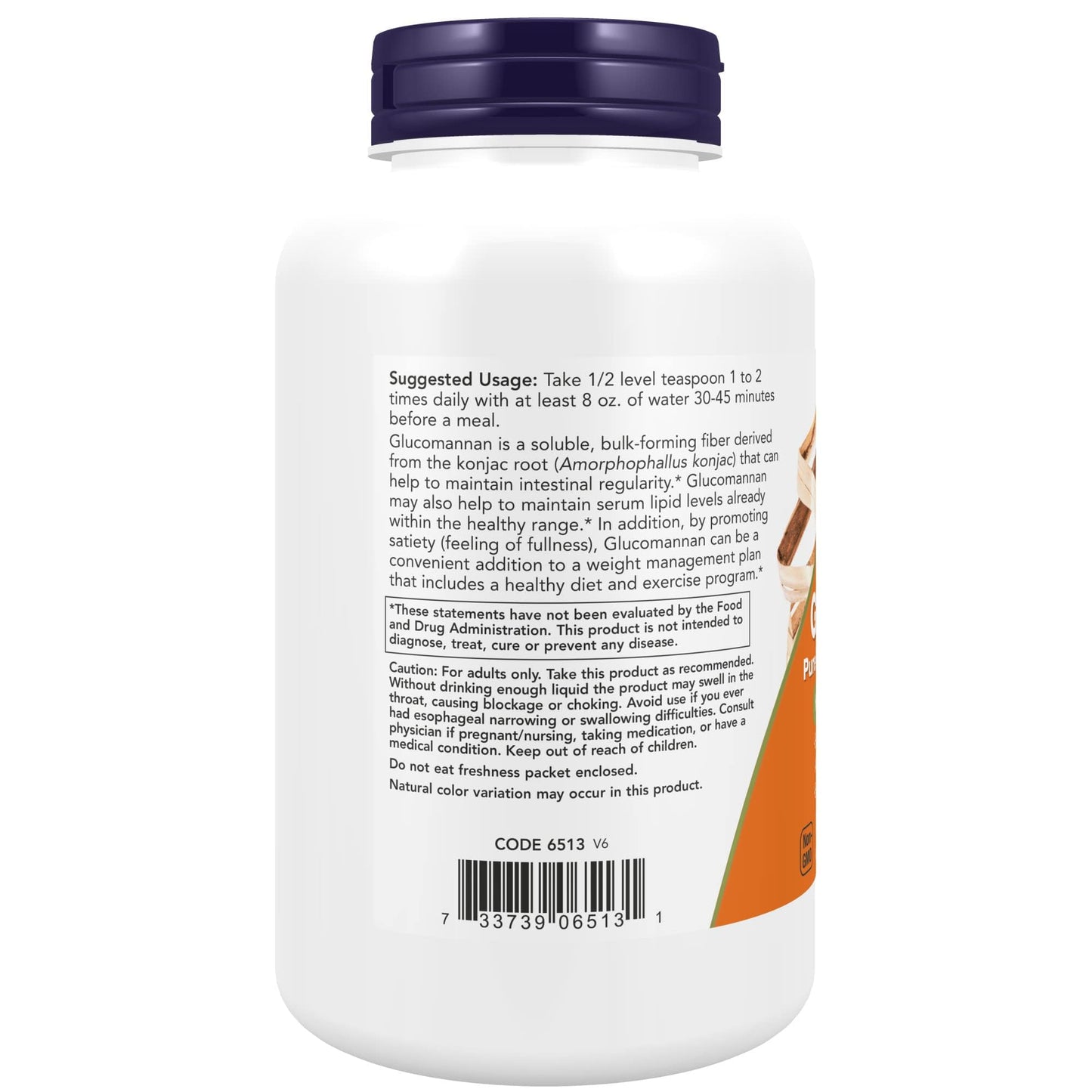 Pre-Order | Arrives in 5–10 Days – NOW Foods Supplements, Glucomannan (Amorphophallus konjac) Pure Powder, Supports Regularity*, Healthy Weight Management*, 8 Ounce (Pack of 1)