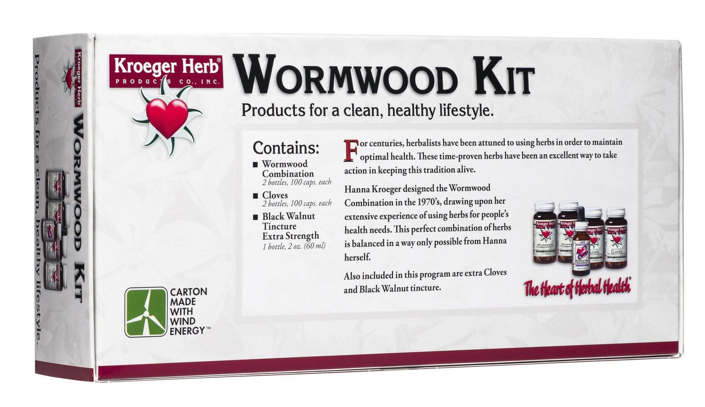Kroeger Herbs Wormwood Kit 5 Piece Kit