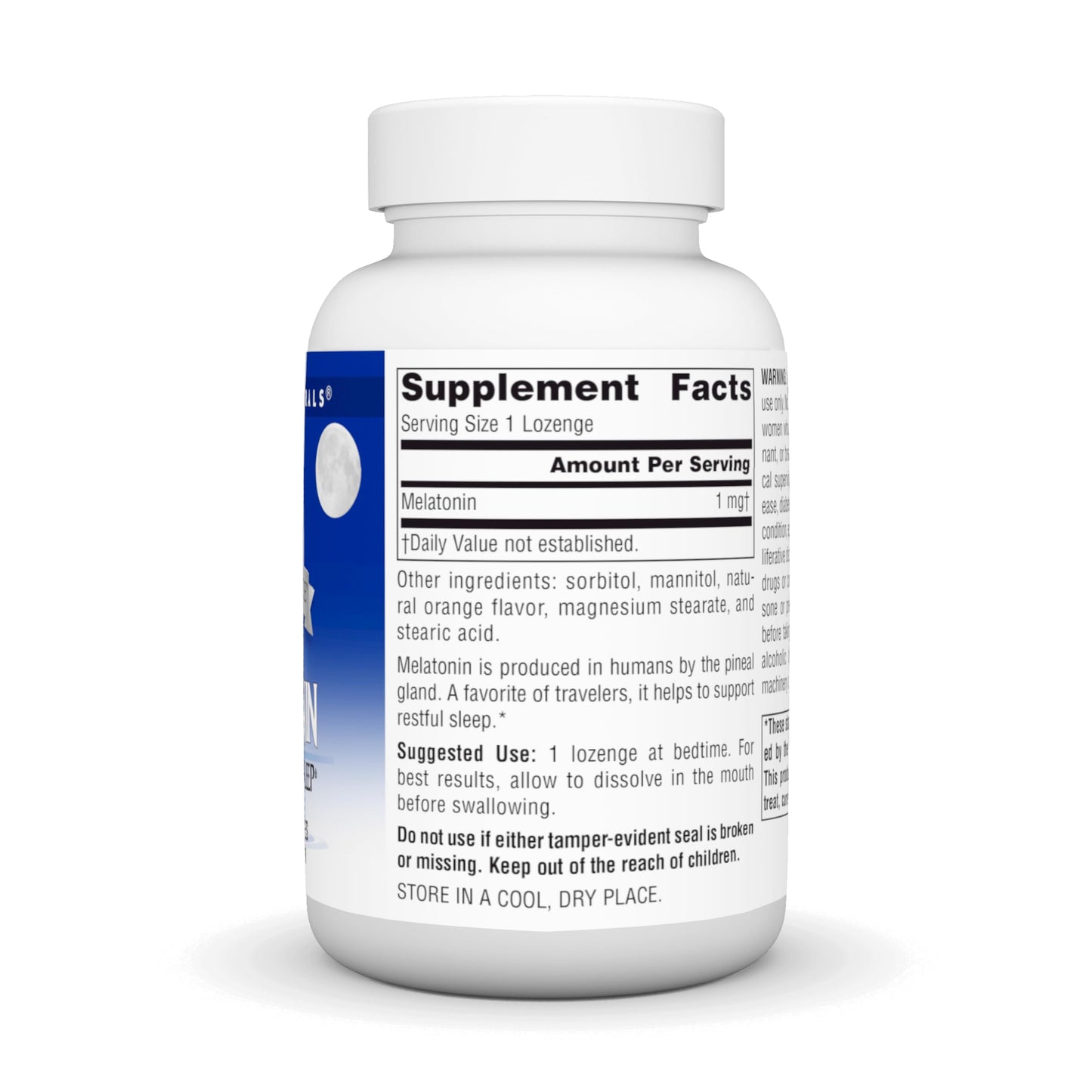 Pre-Order | Arrives in 5–10 Days – Source Naturals Melatonin 1 mg - 300 Orange Flavored Lozenges