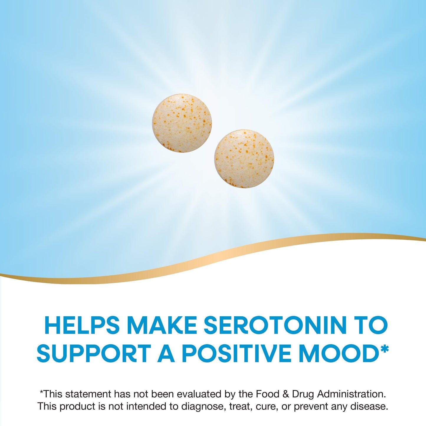 Nature's Way 5-HTP, L-5-Hydroxytryptophan, Helps Make Serotonin to Promote a Positive Outlook*, Vitamin B6, Vitamin C, Griffonia Bean Extract, 60 Tablets (Packaging May Vary)
