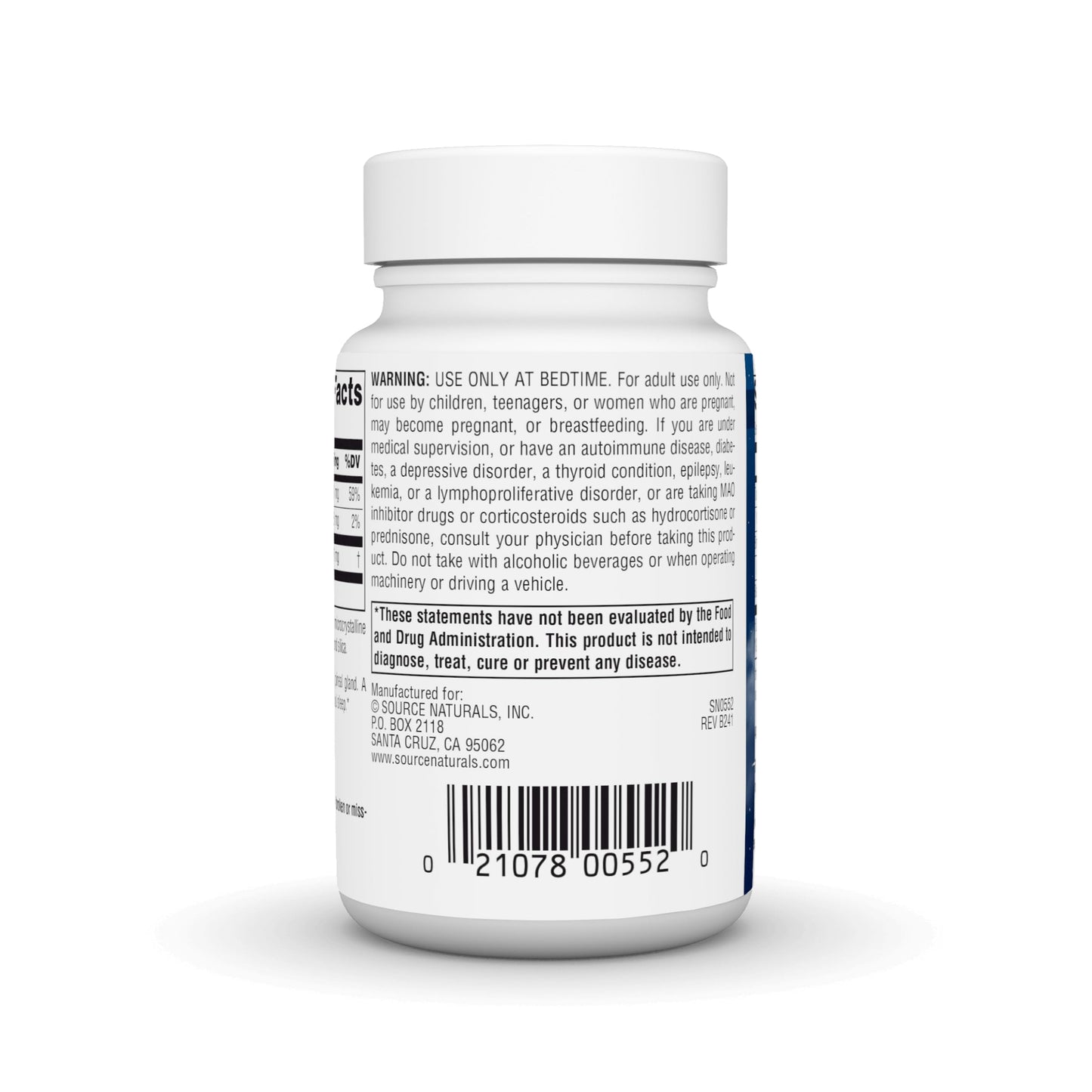 Pre-Order | Arrives in 5–10 Days – Source Naturals Melatonin 3 mg - 240 Tablets