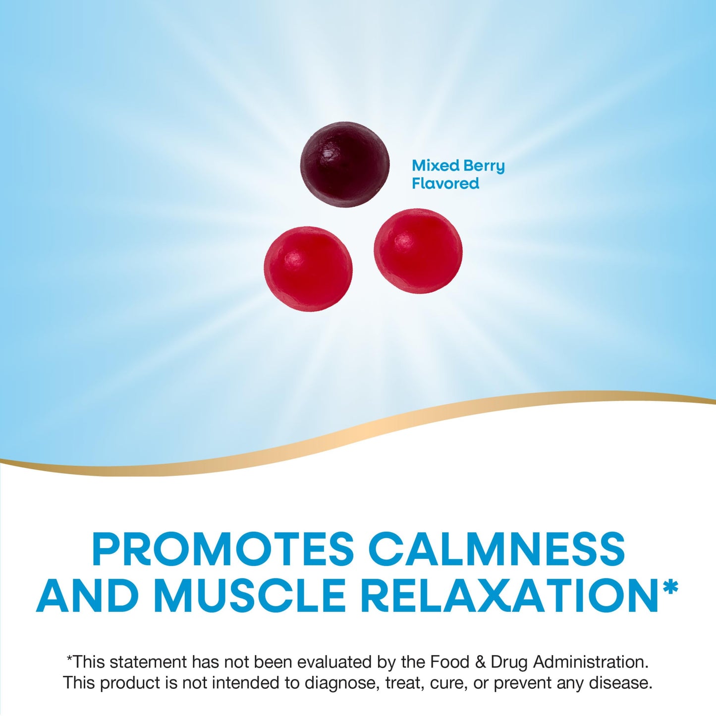 Nature’s Way Magnesium Gummies, Promotes Calm*, with Magnesium Citrate, Raspberry and Blackberry Flavored, 90 Gummies