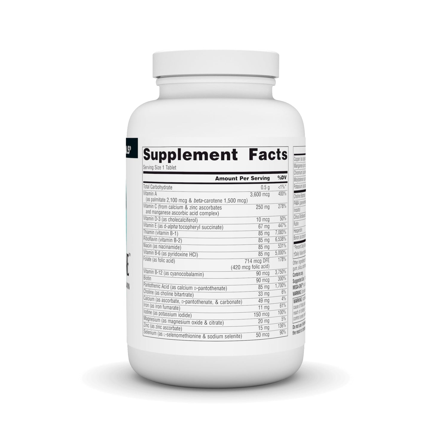 Pre-Order | Arrives in 5–10 Days – Source Naturals Mega-One Multi-Vitamin with Minerals* - 180 Tablets