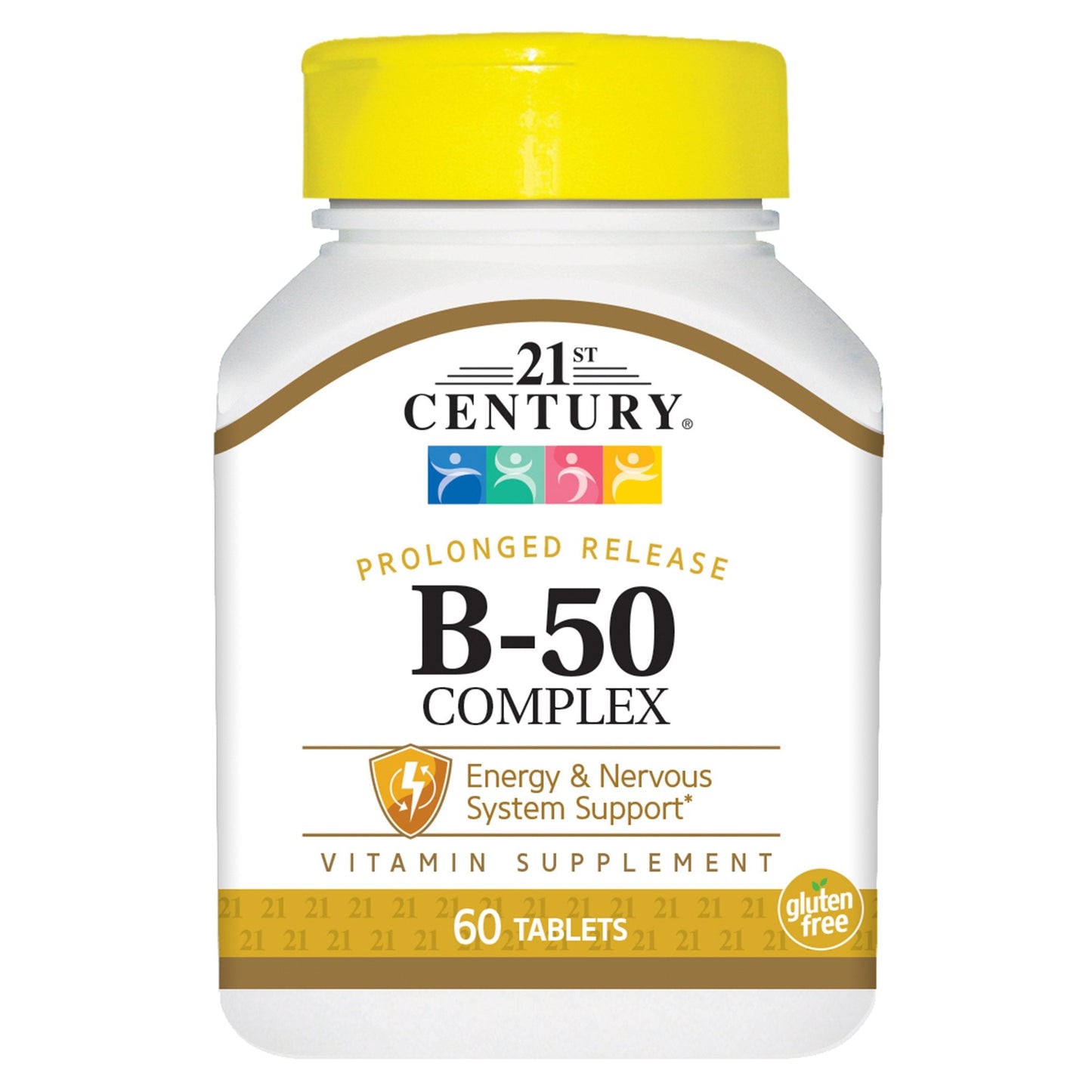 21st Century B-50 Complex Prolonged Release Tablets, 60-Count (Pack of 2)