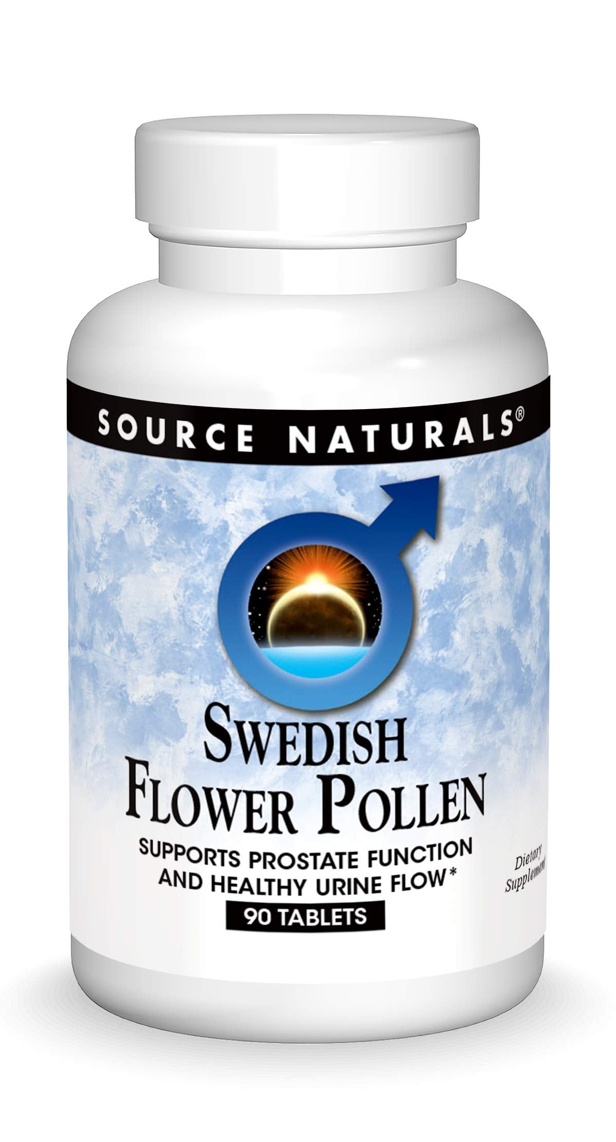 Pre-Order | Arrives in 5–10 Days – Source Naturals Swedish Flower Pollen Supports Prostate Function and Healthy Urine Flow* - 90 Tablets