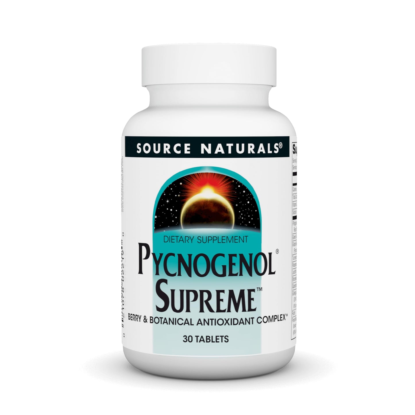Source Naturals Pycnogenol Supreme, Berry & Botanical Antioxidant Complex* - 30 Tablets