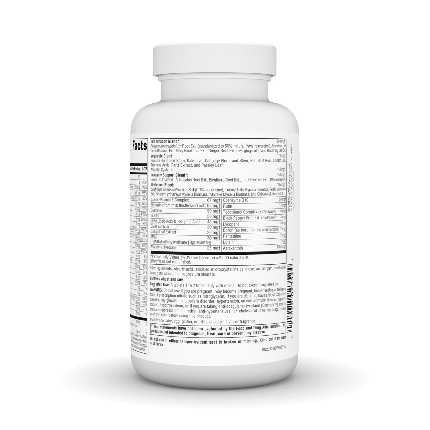 Pre-Order | Arrives in 5–10 Days – Source Naturals Life Force Green Multiple, Energy Activator with Superfoods* - 90 Tablets