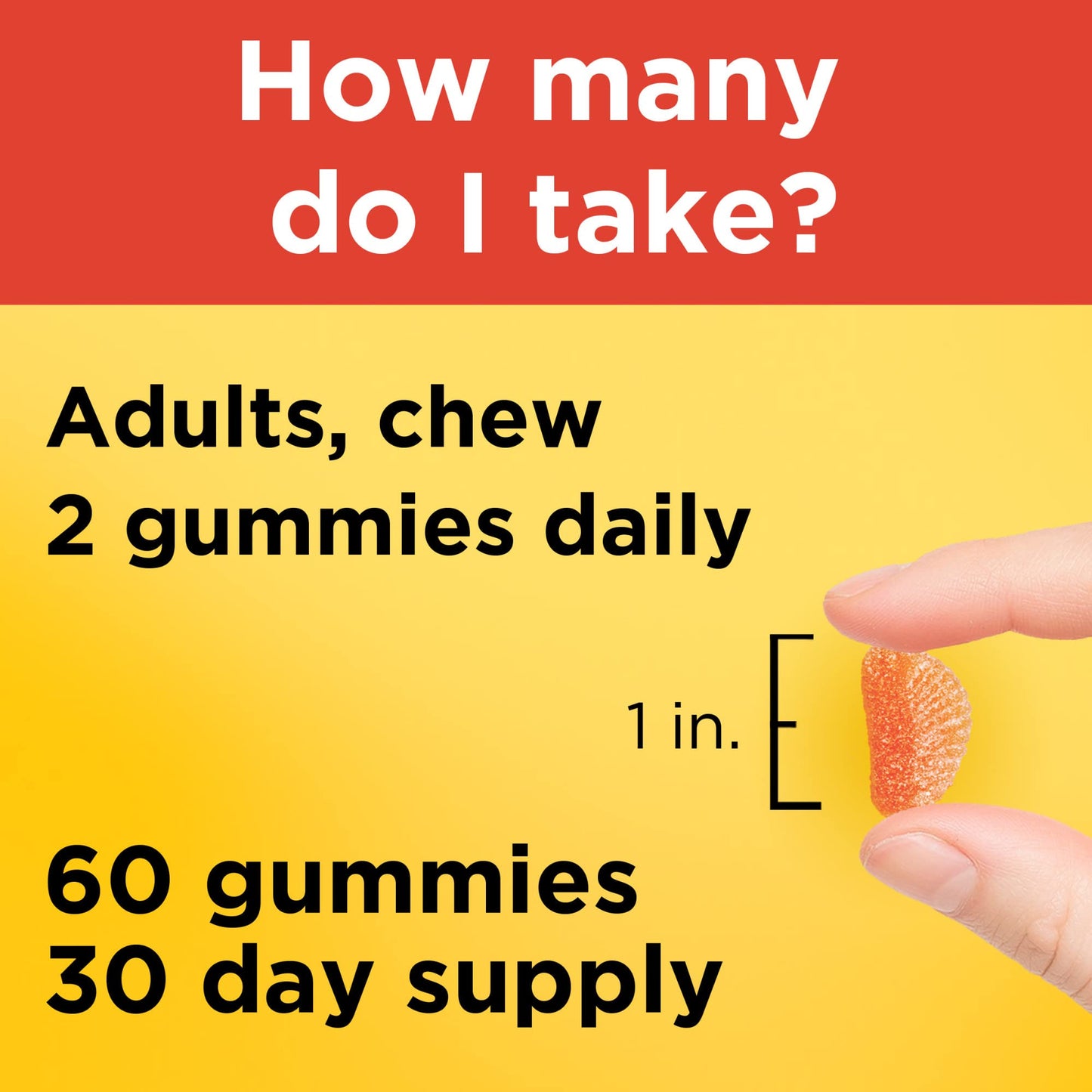 Nature Made Extra Strength Dosage Vitamin C 500 mg per Serving, Dietary Supplement for Immune Support, 60 Gummies, 30 Day Supply (Pack of 2)