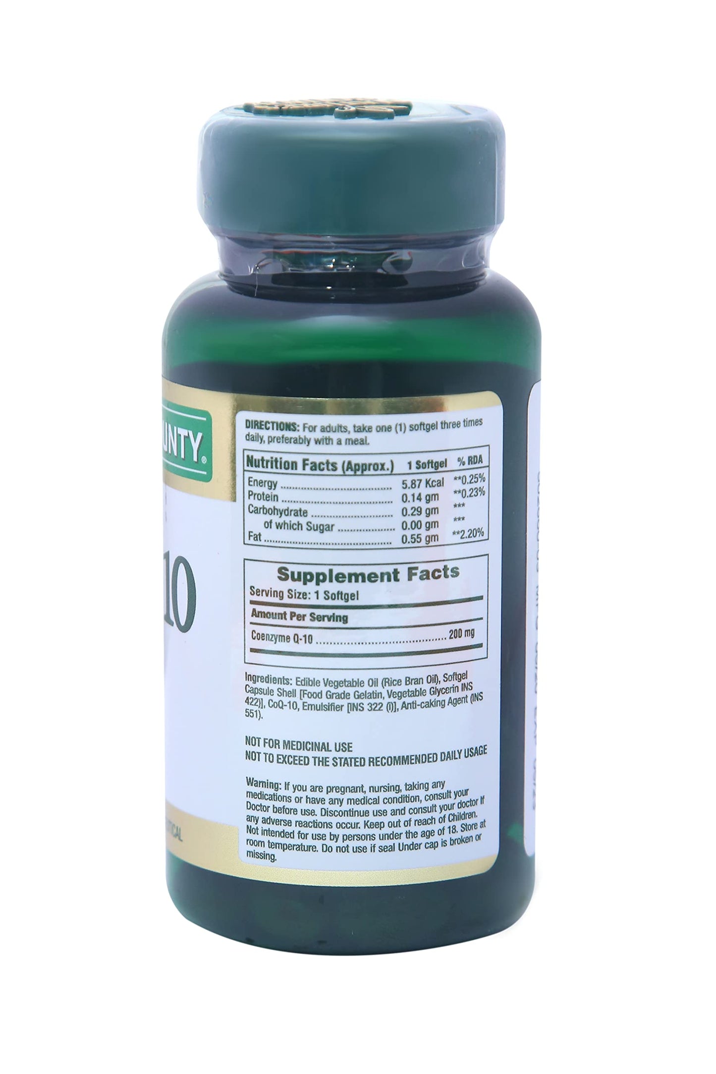 Nature's Bounty CoQ10, Heart Health and Healthy Aging, Dietary Supplement, 200mg, 45 Rapid Release Softgels