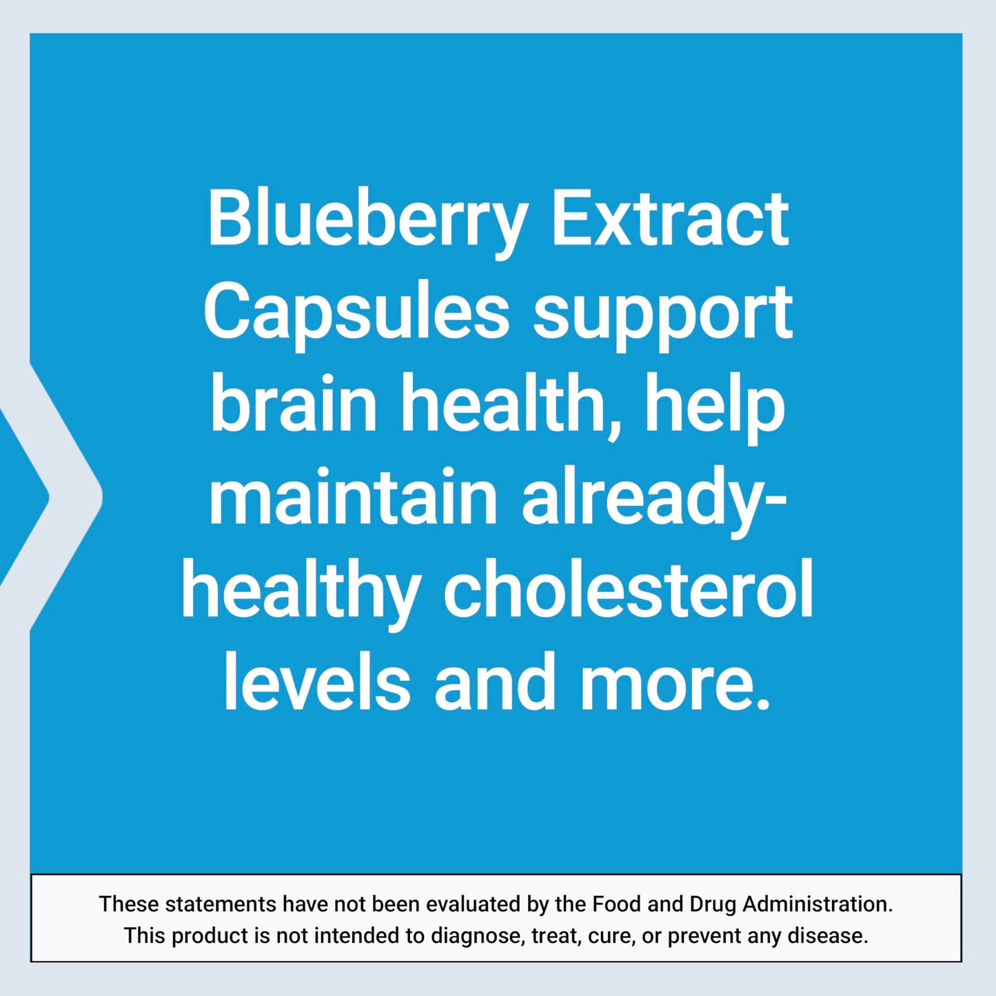 Life Extension Blueberry Extract Capsules - Whole Fruit Wild Blueberry Extract Supplement Pills- For Brain Health Support - Non-GMO, Gluten-Free ,Vegetarian - 60 Capsules
