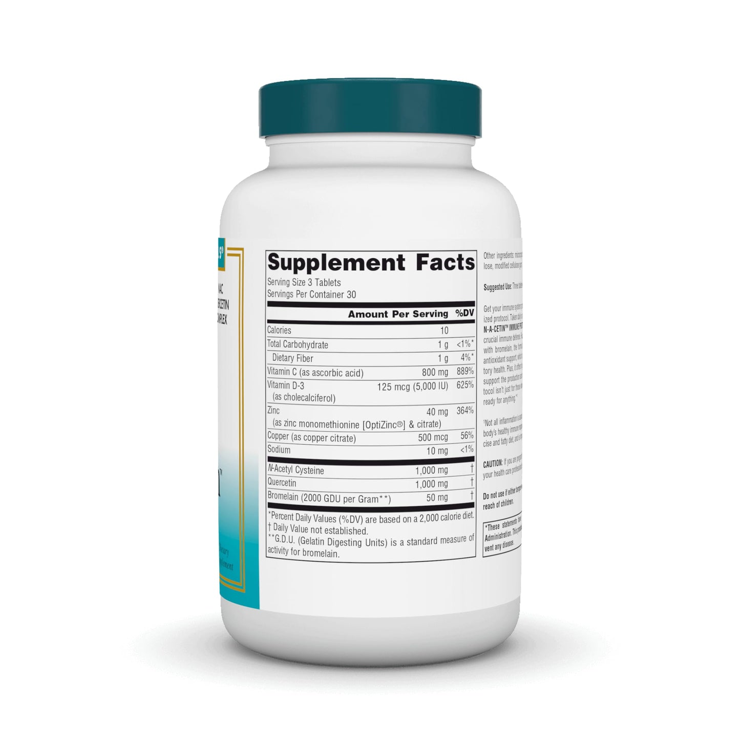 Pre-Order | Arrives in 5–10 Days – Source Naturals Wellness N-A-Cetin Immune Protocol, Crucial Immune Defense* - 90 Tablets