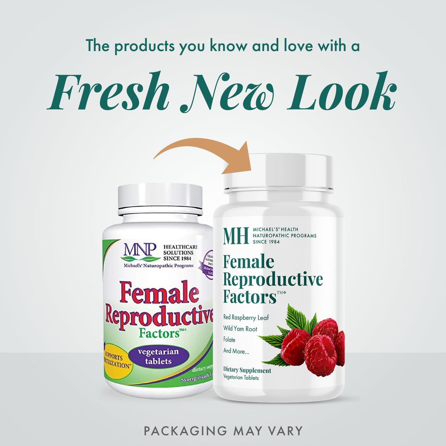 MICHAEL'S Health Naturopathic Programs Male & Female Reproductive Factors Couples' Pack - 60 Vegetarian Tablets Per Bottle - Nutrients for Conception Support - 20 Servings Per Bottle