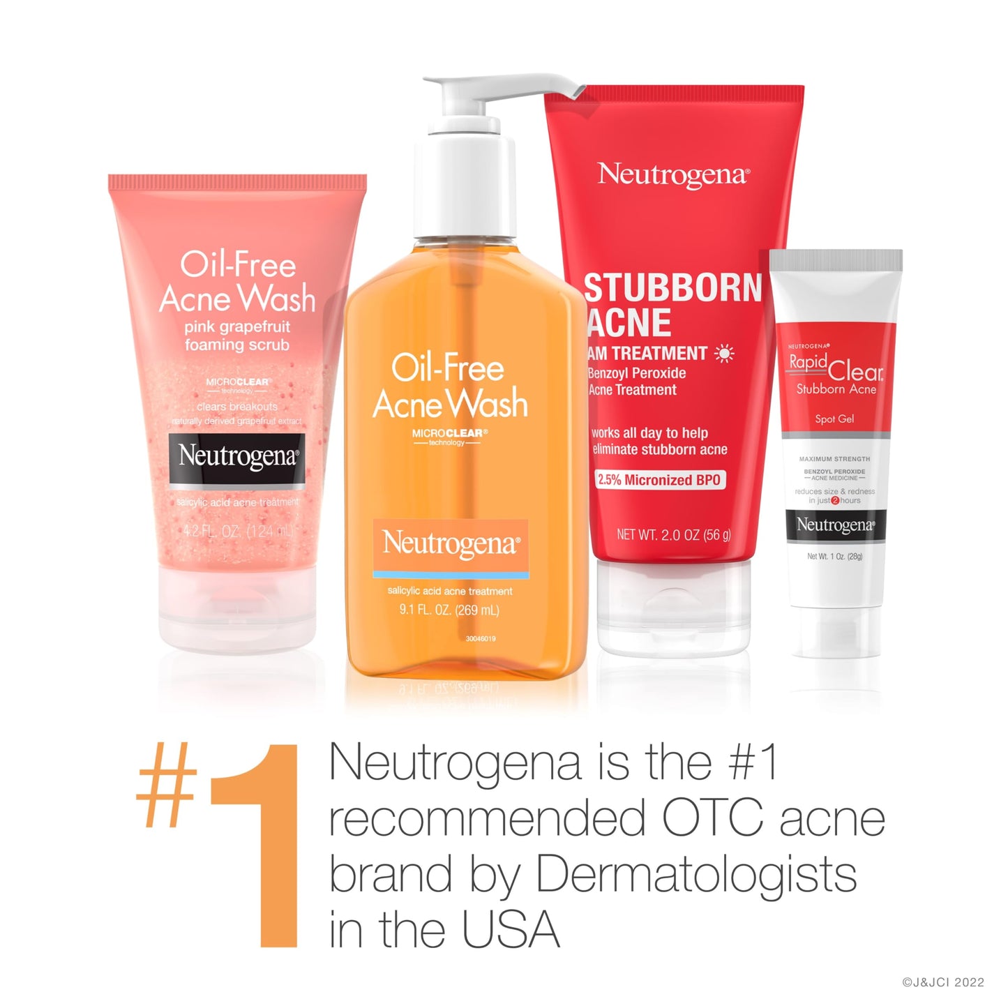 Neutrogena Rapid Clear Stubborn Acne Spot Treatment Gel, Maximum Strength 10% Benzoyl Peroxide Treatment Medication for Acne Prone Skin, Pimple Cream Reduces Size & Redness in 2 Hours, 1 oz
