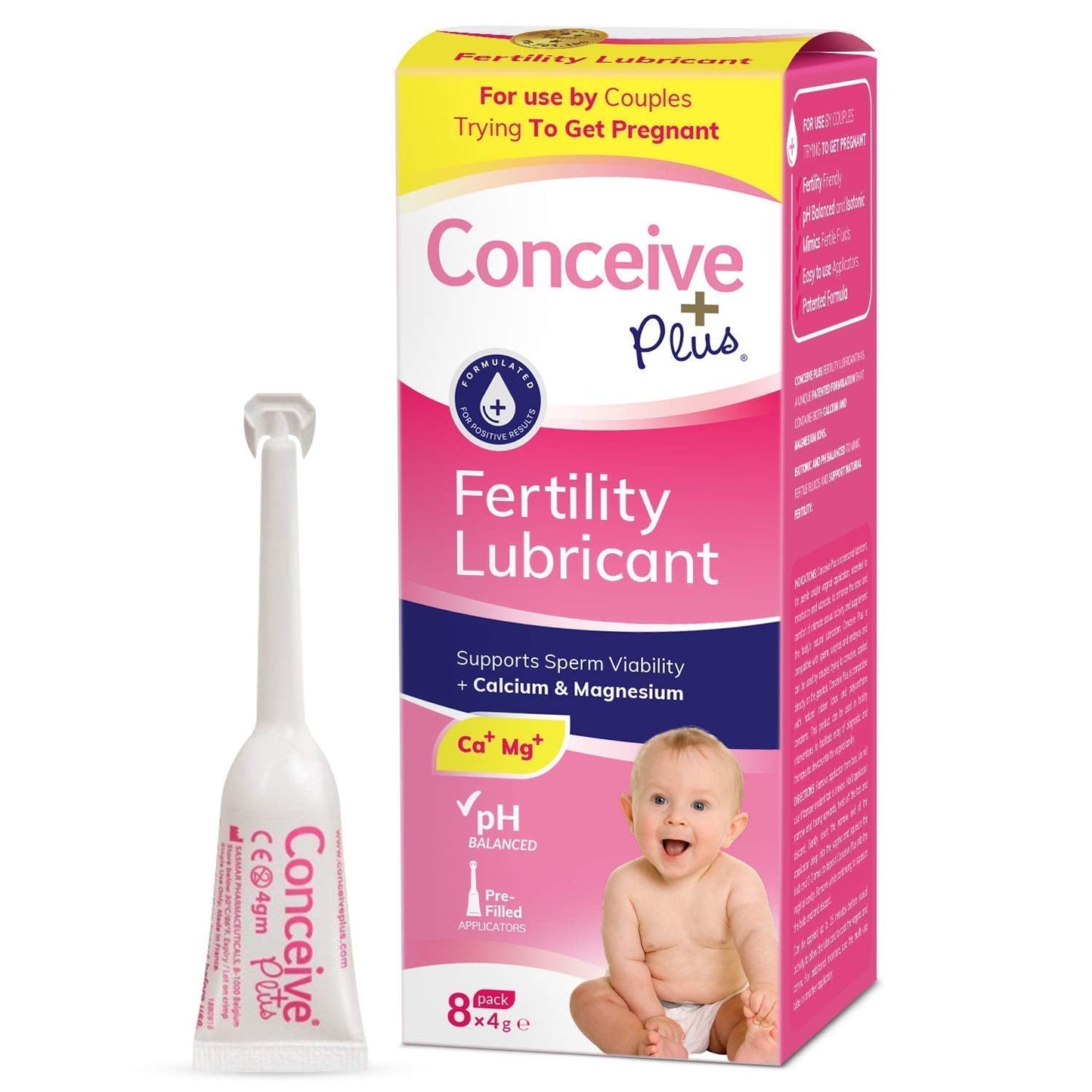 Pre-Order | Arrives in 5–10 Days – CONCEIVE PLUS Complete Fertility Bundle - Trying To Conceive Couples Kit TTC Fertility Supplements and Sperm Friendly Lubricants