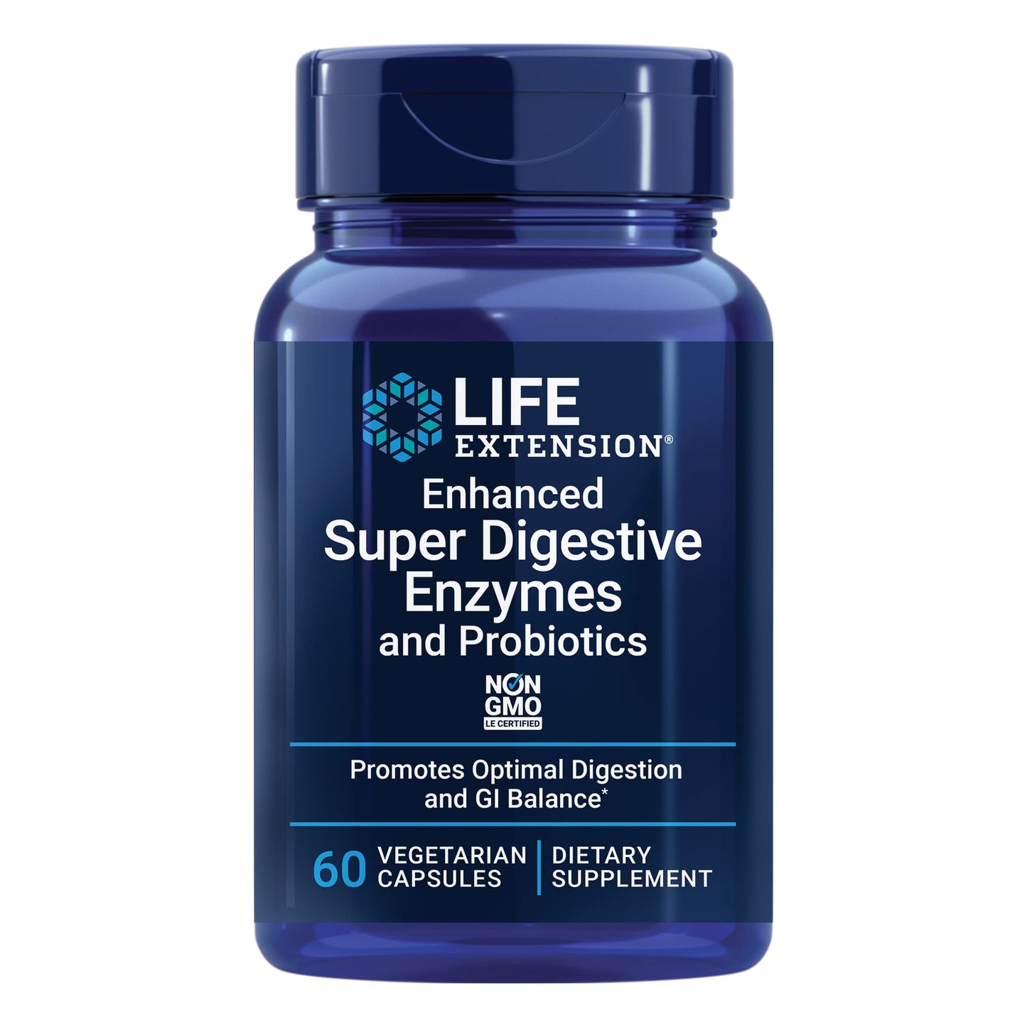 Life Extension Super Omega-3 Fish Oil, Sesame & Olive Extract with Super Digestive Enzymes & Probiotics - 240 Softgels & 60 Capsules