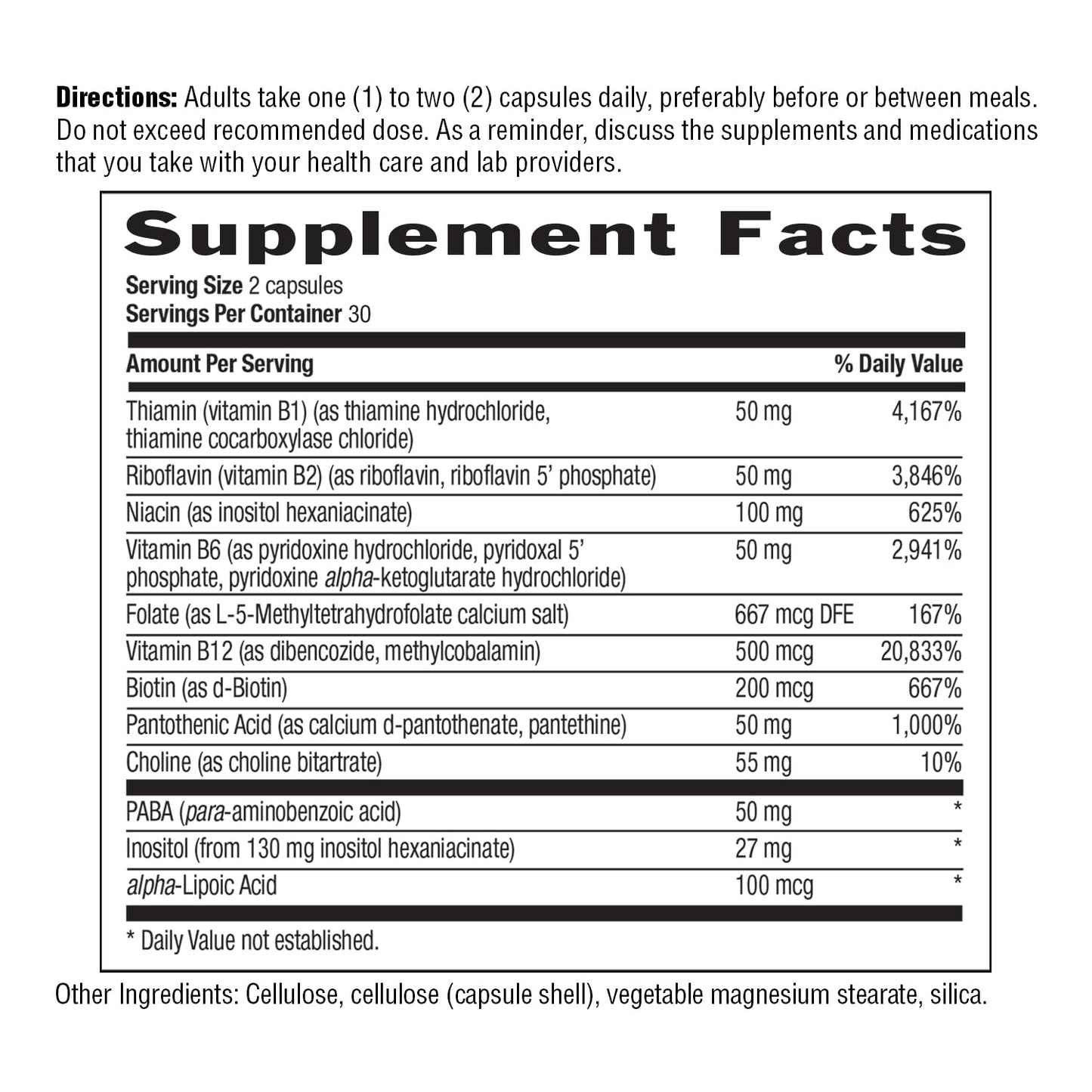 Pre-Order | Arrives in 5–10 Days – Country Life Coenzyme B-Complex, 60 Capsules – Supports Energy & Metabolism, Mood & Cognitive Function – Vegan, Gluten-Free, Bioavailable B Vitamins with Choline