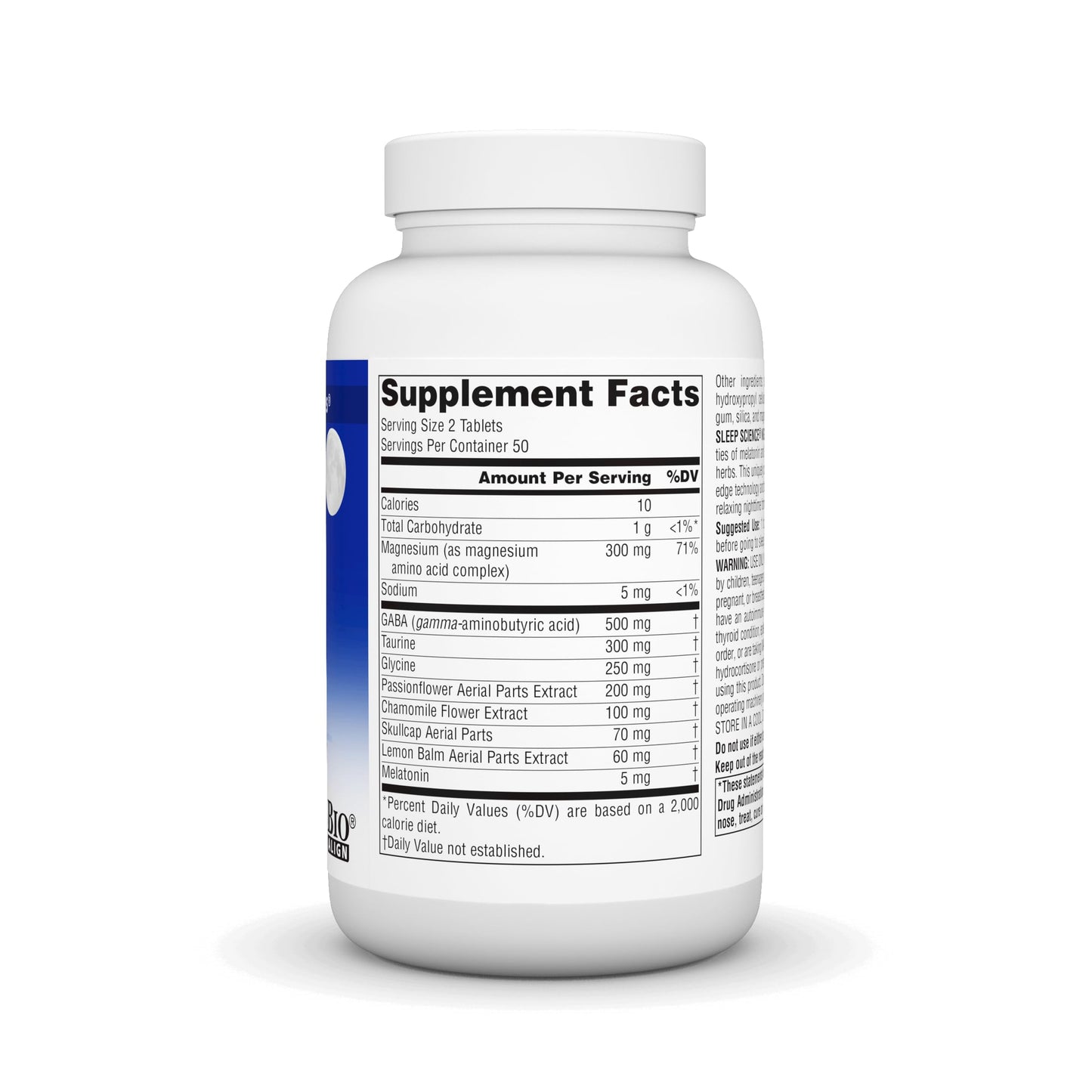 Pre-Order | Arrives in 5–10 Days – Source Naturals Sleep Science NightRest with Melatonin - BioAligned MultiNutrient & Herb Complex, for Rest & Relaxation Support* - 100 Tablets