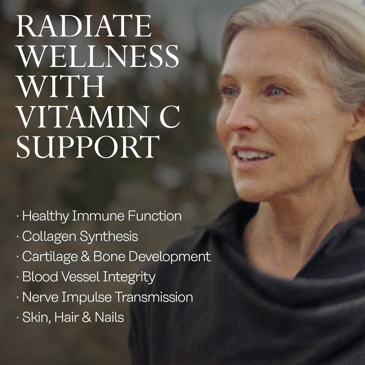Pre-Order | Arrives in 5–10 Days – SOLARAY Vitamin C w/Rose HIPS, Acerola & Bioflavonoids, 1000mg, Supports Immune Function & Healthier Skin, Hair, Nails, Non-GMO, Vegan, 250 CT