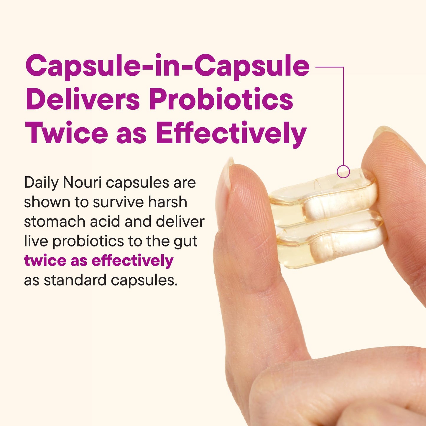 Pre-Order | Arrives in 5–10 Days – Daily Nouri Hormone Balance Probiotic | for PCOS, Vaginal pH, Yeast Balance, Skin Health, Digestion & Immunity | 7 Probiotic Strains & Vegan Ahiflower Omega Oil | 30-Day Supply