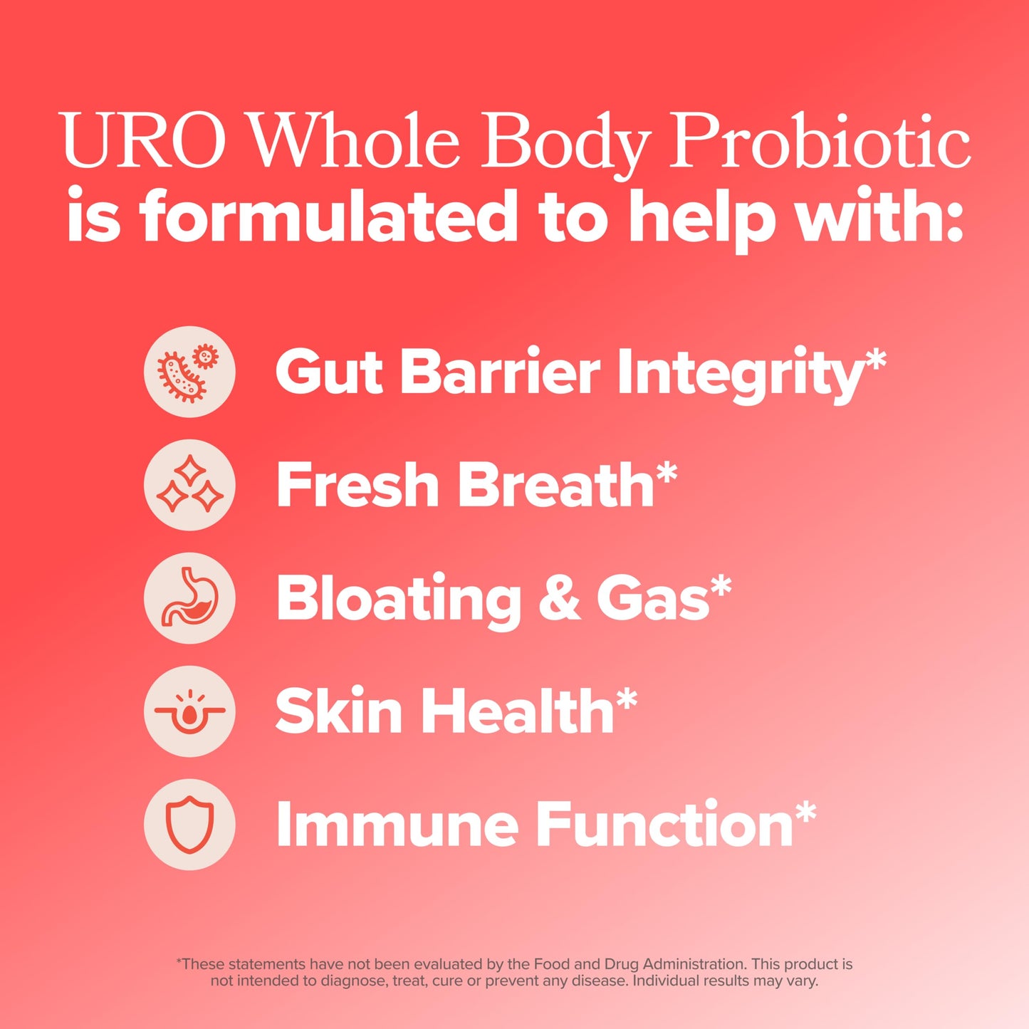 O Positiv URO Whole Body Probiotic – 3-in-1 Probiotic Supporting Gut, Skin, and Oral Microbiomes & Digestive Health – 20B+ CFUs, Licorice Root, Dandelion – Non-GMO, Vegan, Gluten-Free – 30 Capsules
