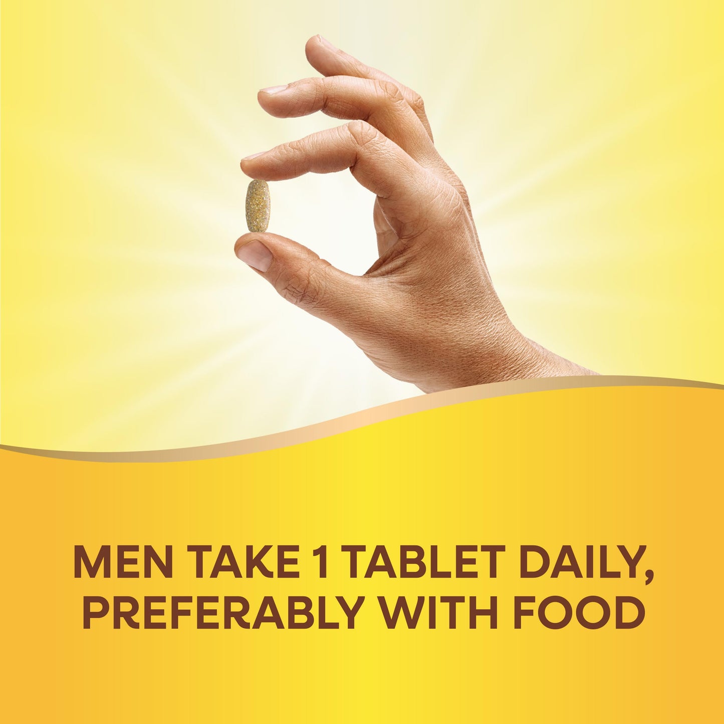 Nature's Way Alive! Men's Daily Ultra Multivitamin, High Potency Formula, Promotes Healthy Heart & Muscle Function*, with Methylated B12, Gluten Free, 60 Tablets