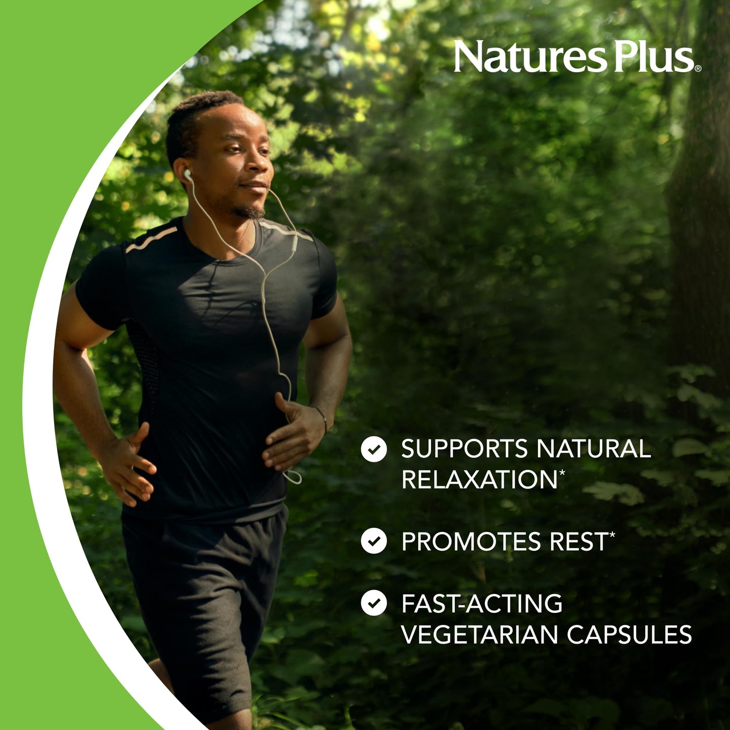 Natures Plus Herbal Actives Passion Flower - 250 mg, 60 Vegan Capsules - Promotes Natural Calm - Vegetarian, Gluten-Free - 60 Servings