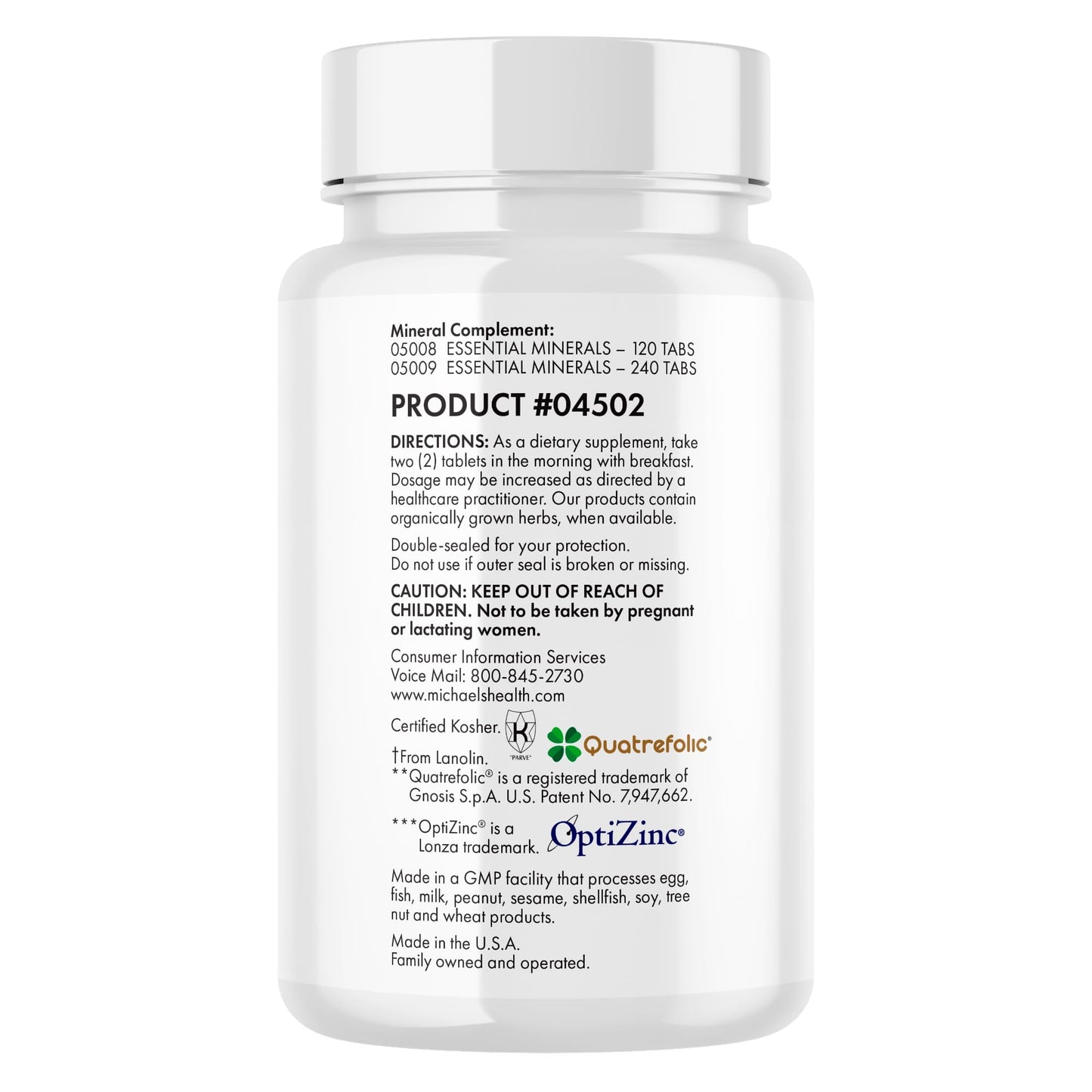 MICHAEL'S Health Naturopathic Programs Pre-Teen Girls - 30 Vegetarian Tablets - Daily Multivitamin for Healthy Growth & Development - Kosher - 15 Servings