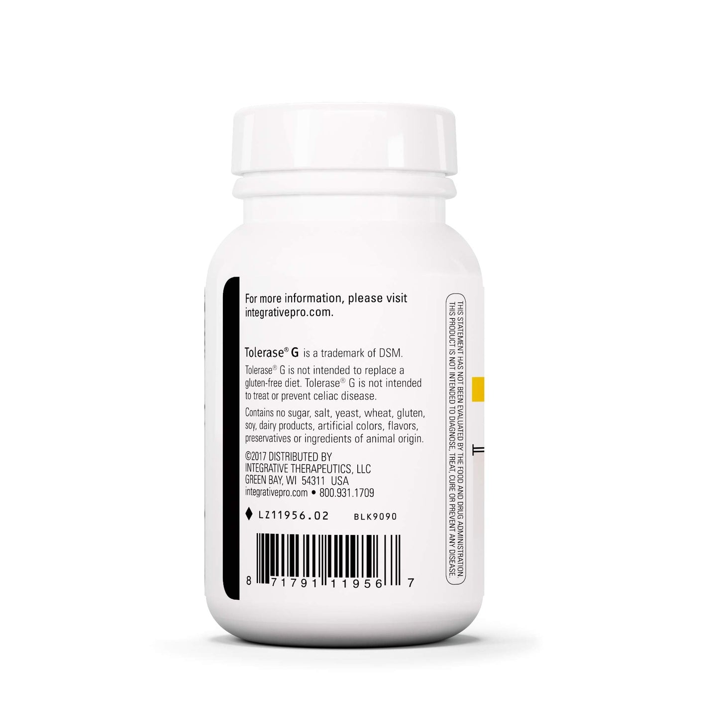 Integrative Therapeutics - Gluten Manager - Dietary Supplement Enzyme Blend for Healthy Gluten and Dairy Digestion - 60 Capsules