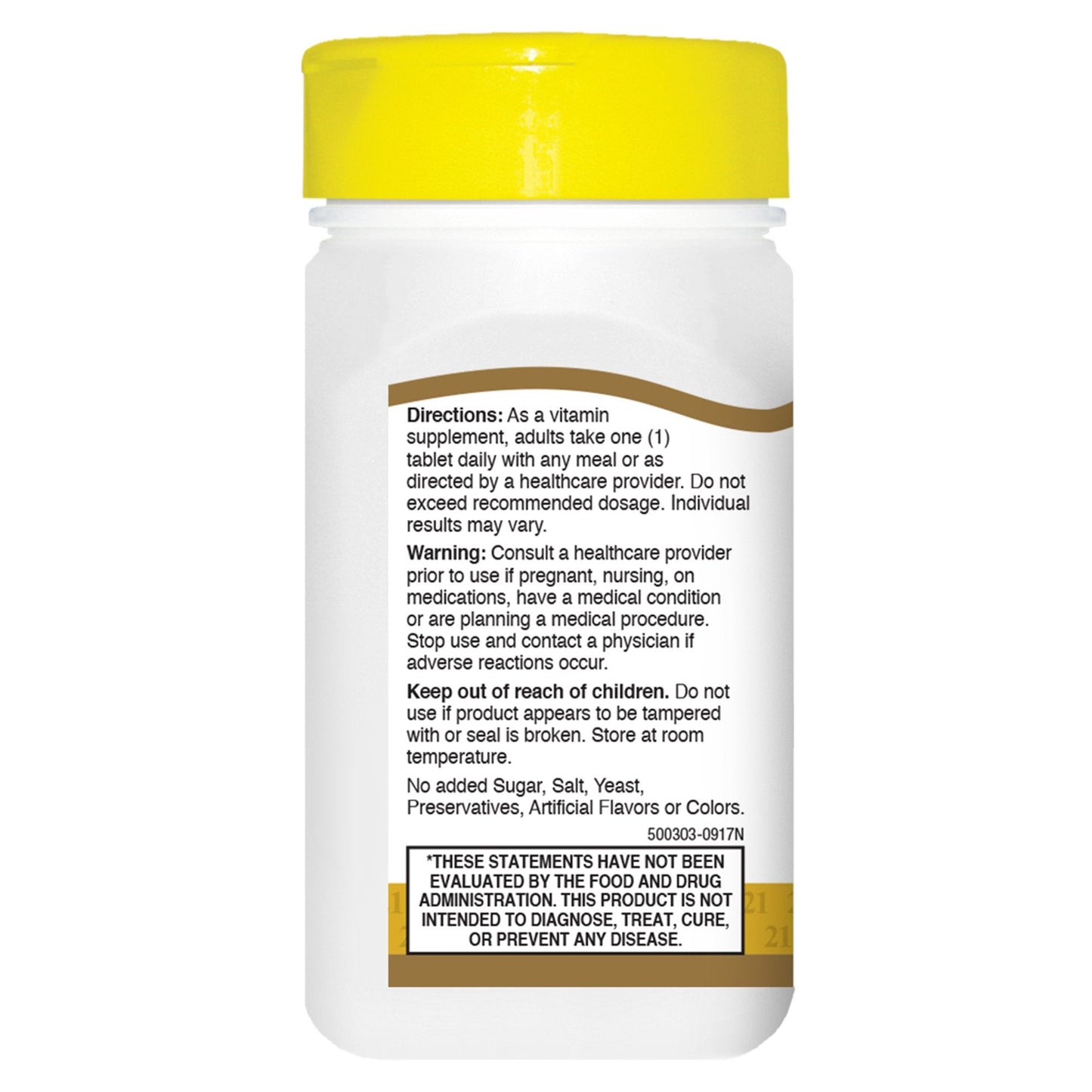 21st Century B-50 Complex Prolonged Release Tablets, 60-Count (Pack of 2)