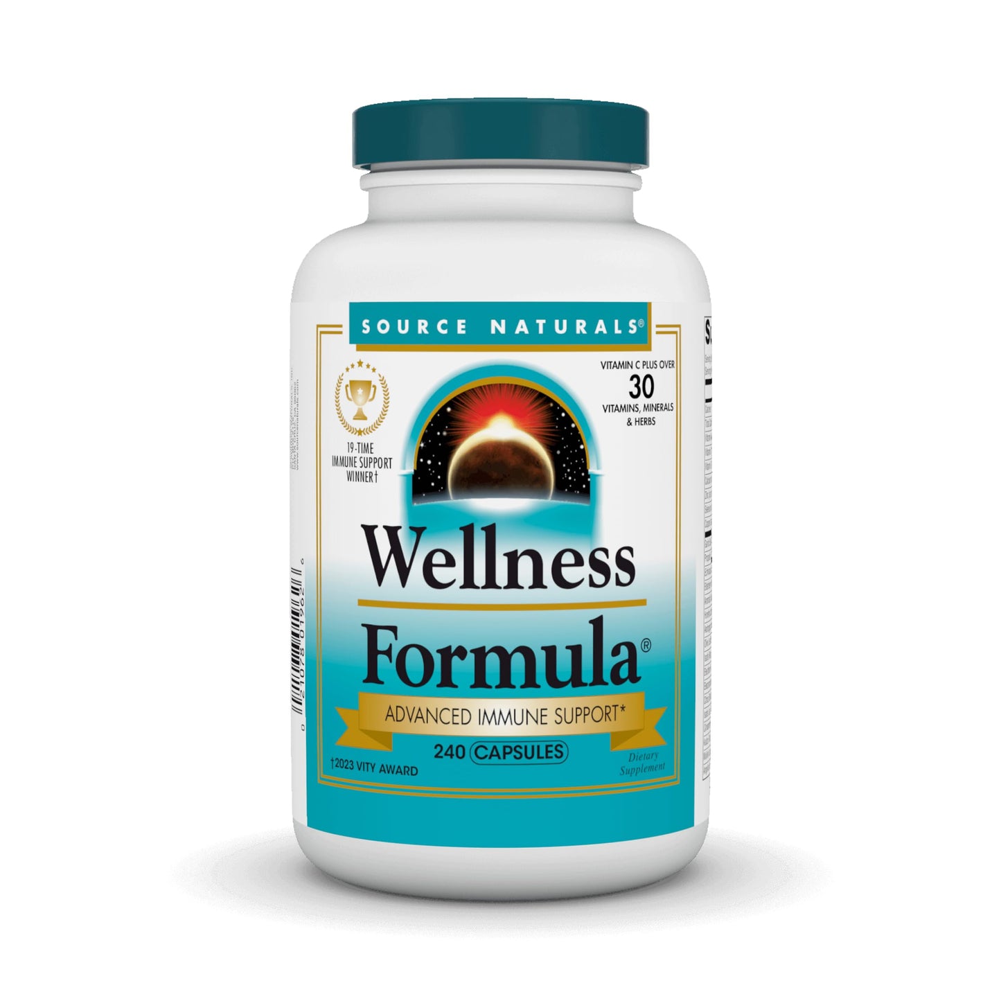 Pre-Order | Arrives in 5–10 Days – Source Naturals Wellness Formula, Herbal Defense Complex* - 240 Capsules