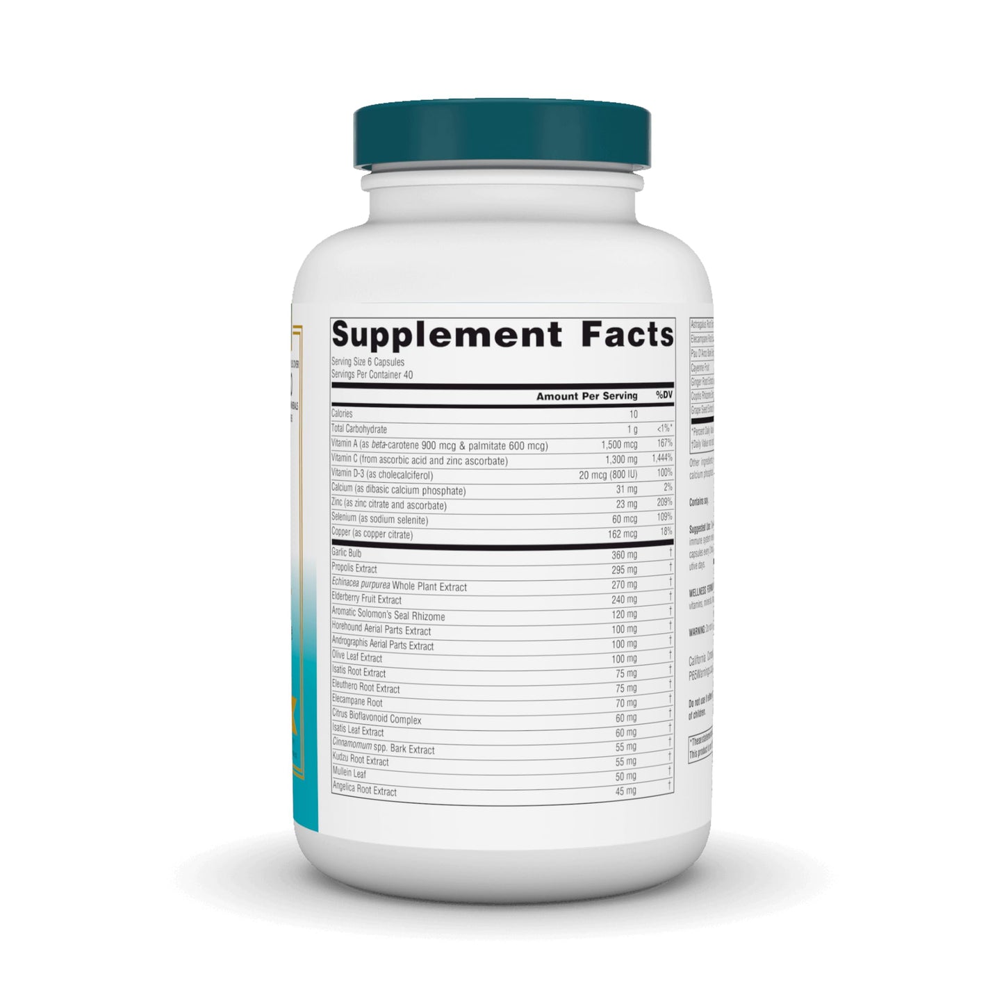 Pre-Order | Arrives in 5–10 Days – Source Naturals Wellness Formula, Herbal Defense Complex* - 240 Capsules