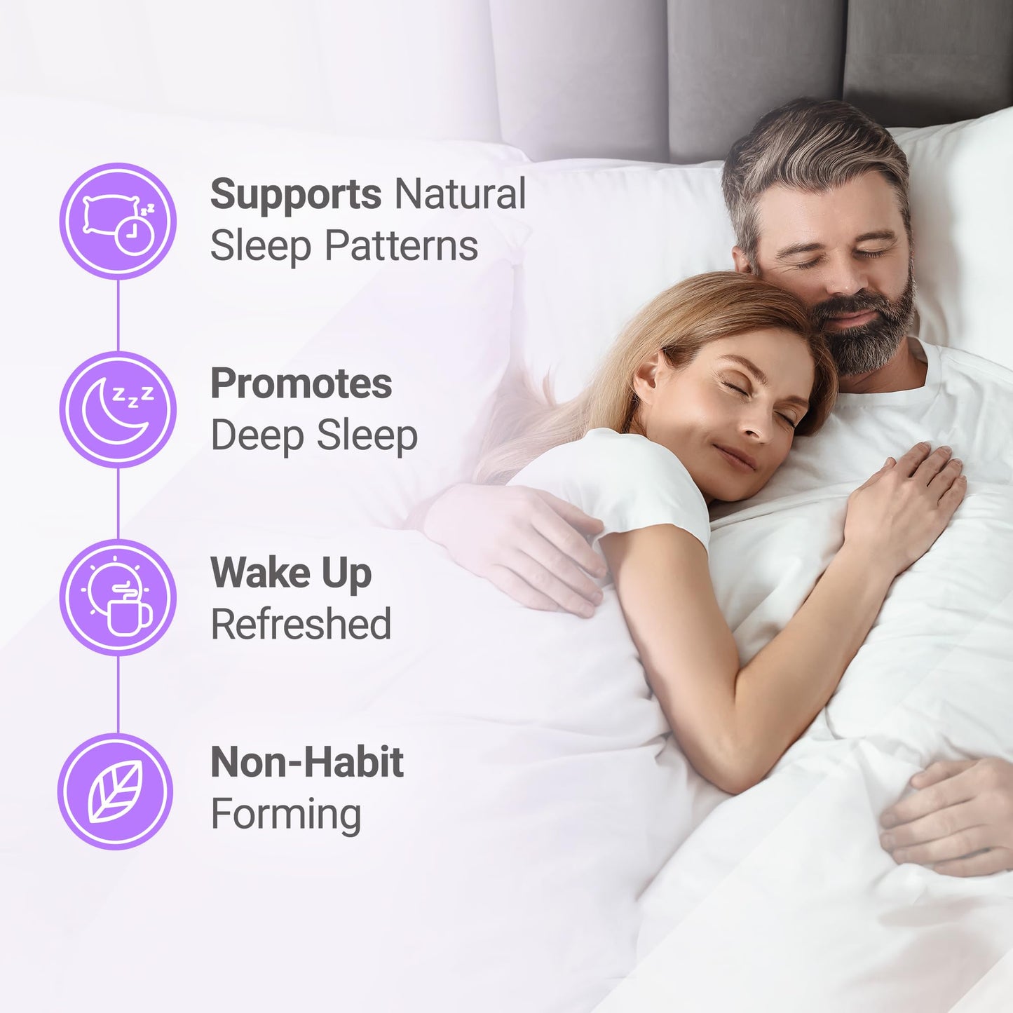 Nested Naturals Luna Sleep Aid - Non-Habit Forming Natural Sleeping Pills for Adults with Naturally Sourced Ingredients - Valerian Root, Melatonin, Chamomile, Lemon Balm, and More - 60 Vegan Capsules