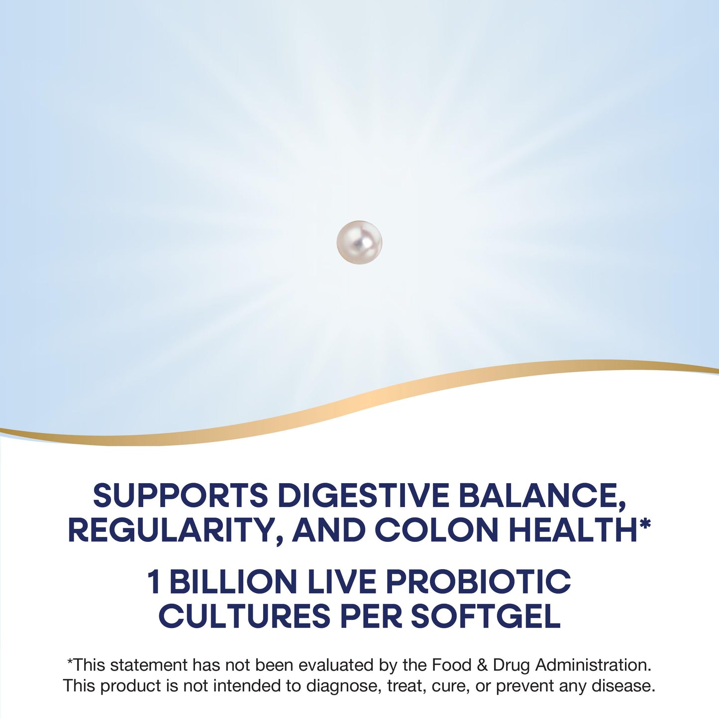Nature's Way Complete Probiotic Pearls, Supports Digestive Balance*, 1 Billion Live Culture, Supplement for Men and Women, No Refrigeration Required, 30 Softgels (Packaging May Vary)