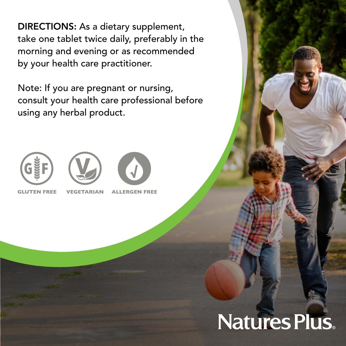 Natures Plus Herbal Actives St John's Wort, Extended Release - 450 mg, 60 Vegan Tablets - Vegetarian, Gluten-Free - 60 Servings