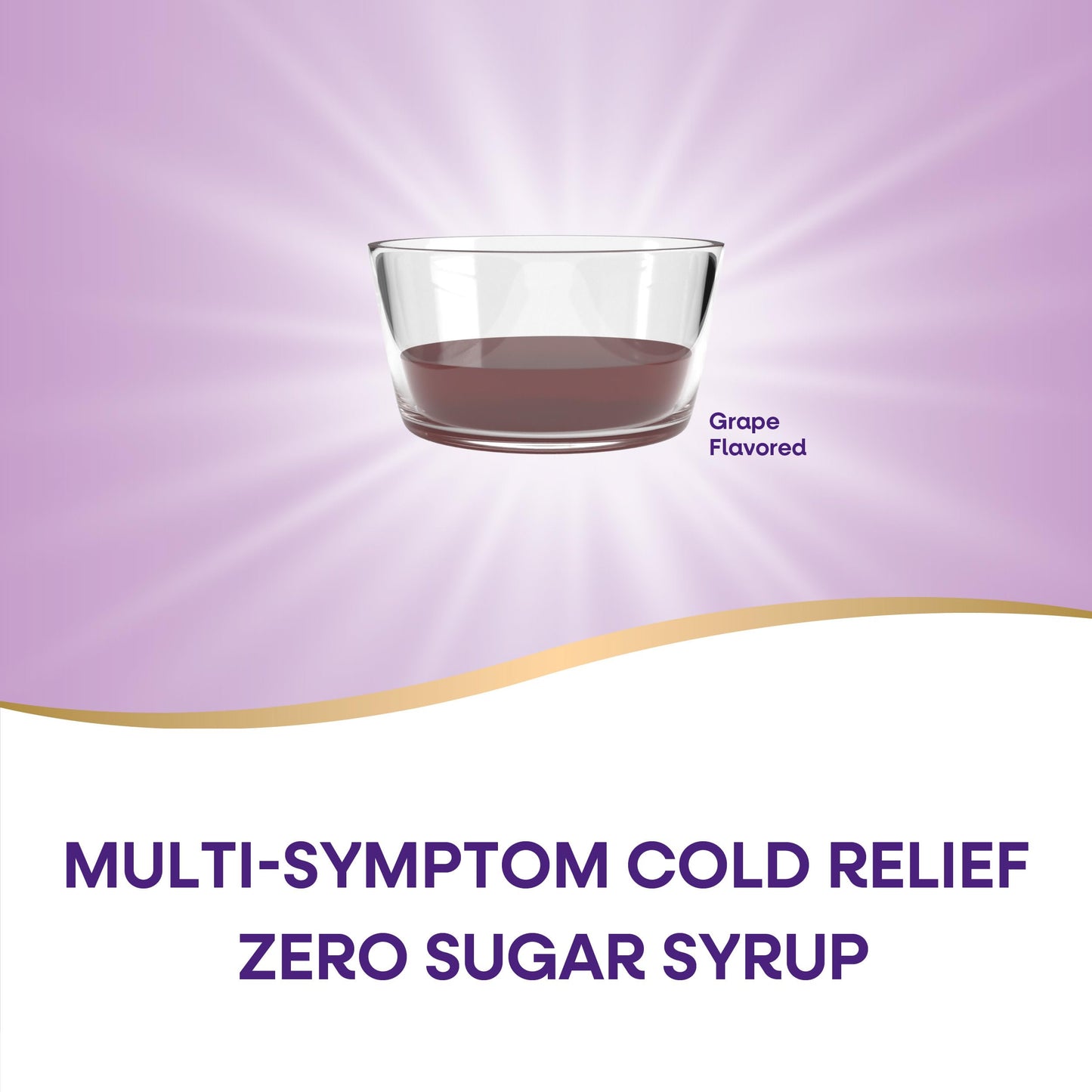 Nature's Way Cold Relief Zero Sugar Syrup, Umcka, Homeopathic, Shortens Colds, Sore Throat, Cough, Congestion, and Stuffy Nose, Phenylephrine Free, Grape Flavored, 4 Fl Oz (Packaging May Vary)