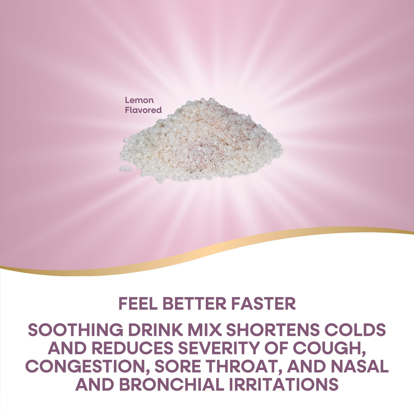 Nature's Way Umcka ColdCare Soothing Hot Drink - Homeopathic – With Pelargonium sidoides 1X- Helps Shorten Duration of Colds - Soothing Lemon Flavored - Suitable for Ages 6+ - 10 Packets