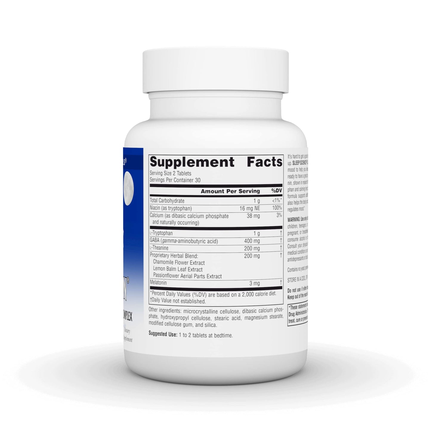 Pre-Order | Arrives in 5–10 Days – Source Naturals Sleep Science Sleep Rejuvenation, Melatonin and Tryptophan Complex for Restful Sleep Support* - 60 Tablets