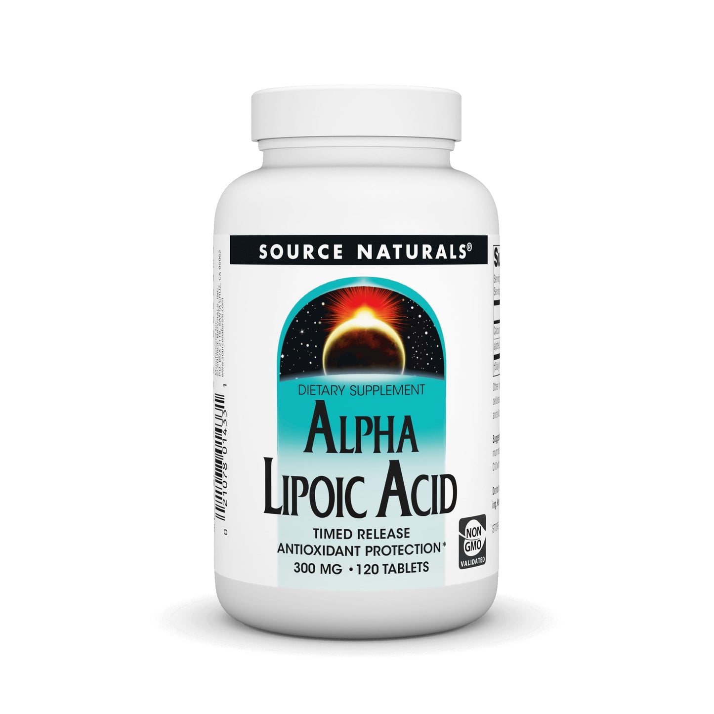 Pre-Order | Arrives in 5–10 Days – Source Naturals Alpha Lipoic Acid, Time Released Antioxidant Protection* - 120 Time Release Tablets