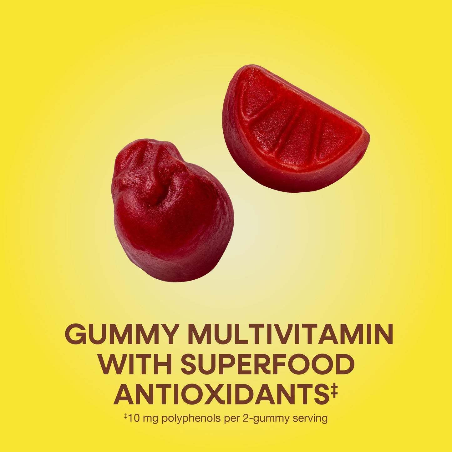 Nature's Way Alive! Men's Gummy Multivitamin, Supports Energy Metabolism*, Muscle Function*, Superfood Antioxidants(1), B-Vitamins, Vegetarian, Fruit Flavored, 60 Gummies (Packaging May Vary)