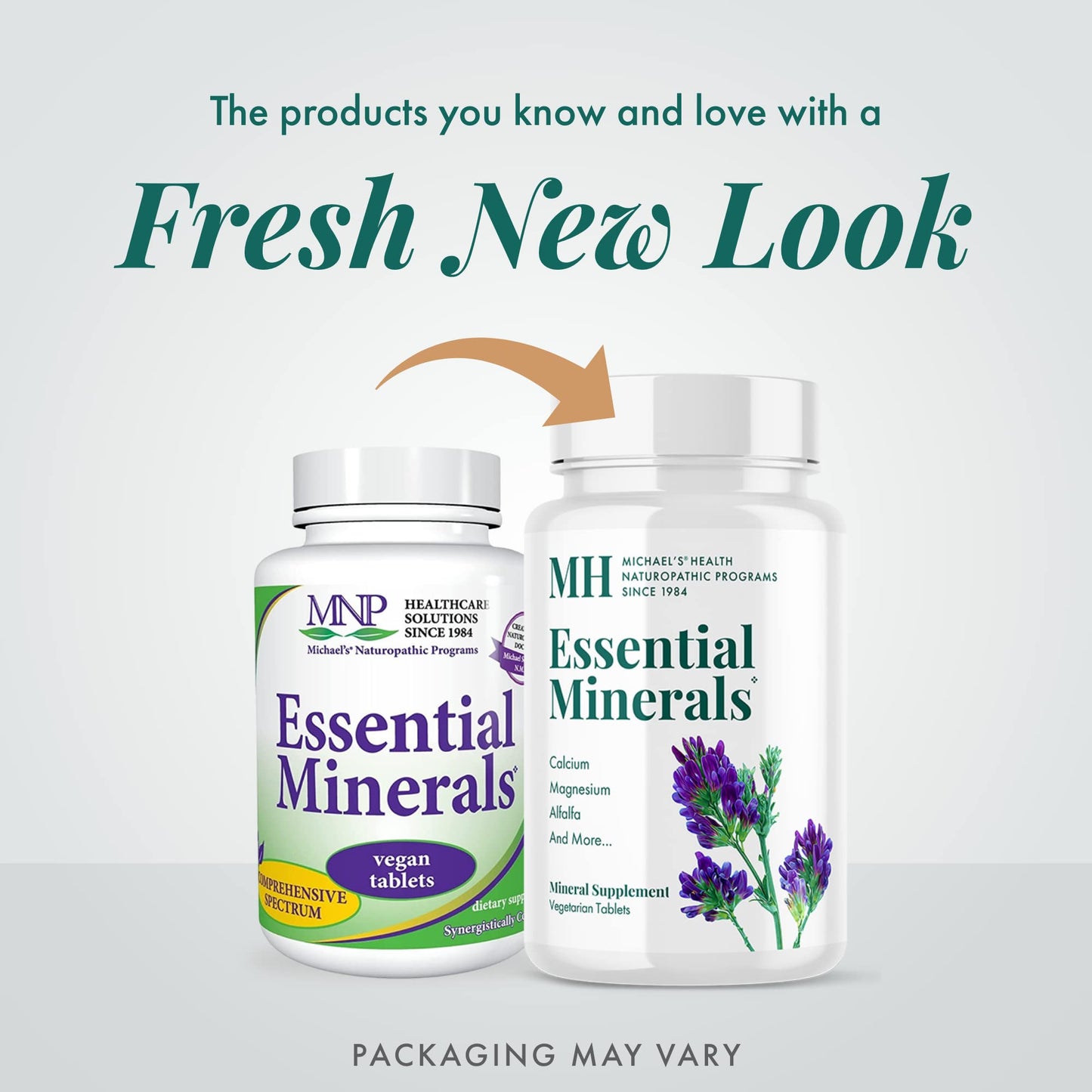 MICHAEL'S Health Naturopathic Programs Essential Minerals - 240 Vegetarian Tablets - Supports Nerve Communication & Proper Functioning of Muscles - Kosher - 60 Servings
